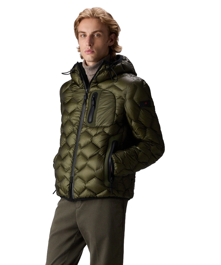 Peuterey Piumino Weiwei Onda Verde Uomo