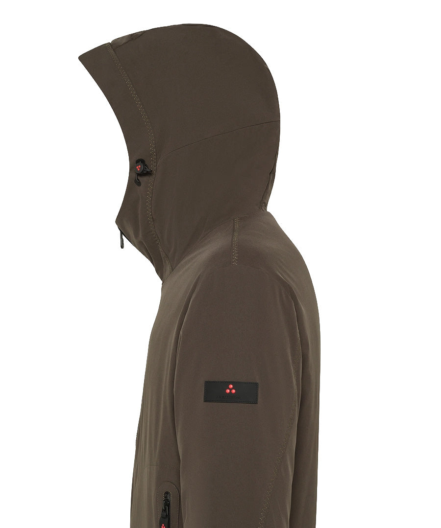 Peuterey Giacca Corta Tecnica Loge Marrone Uomo