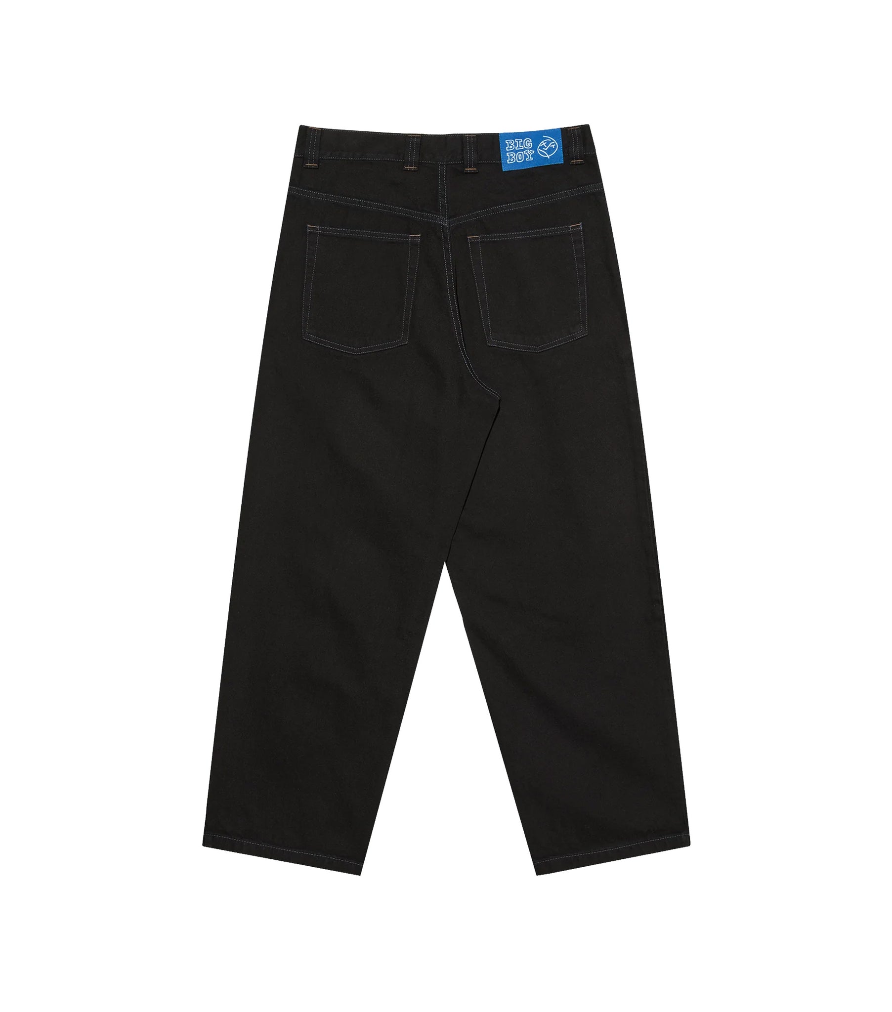 Polar Skate Co. Big Boy Jeans Black Blue Stitching