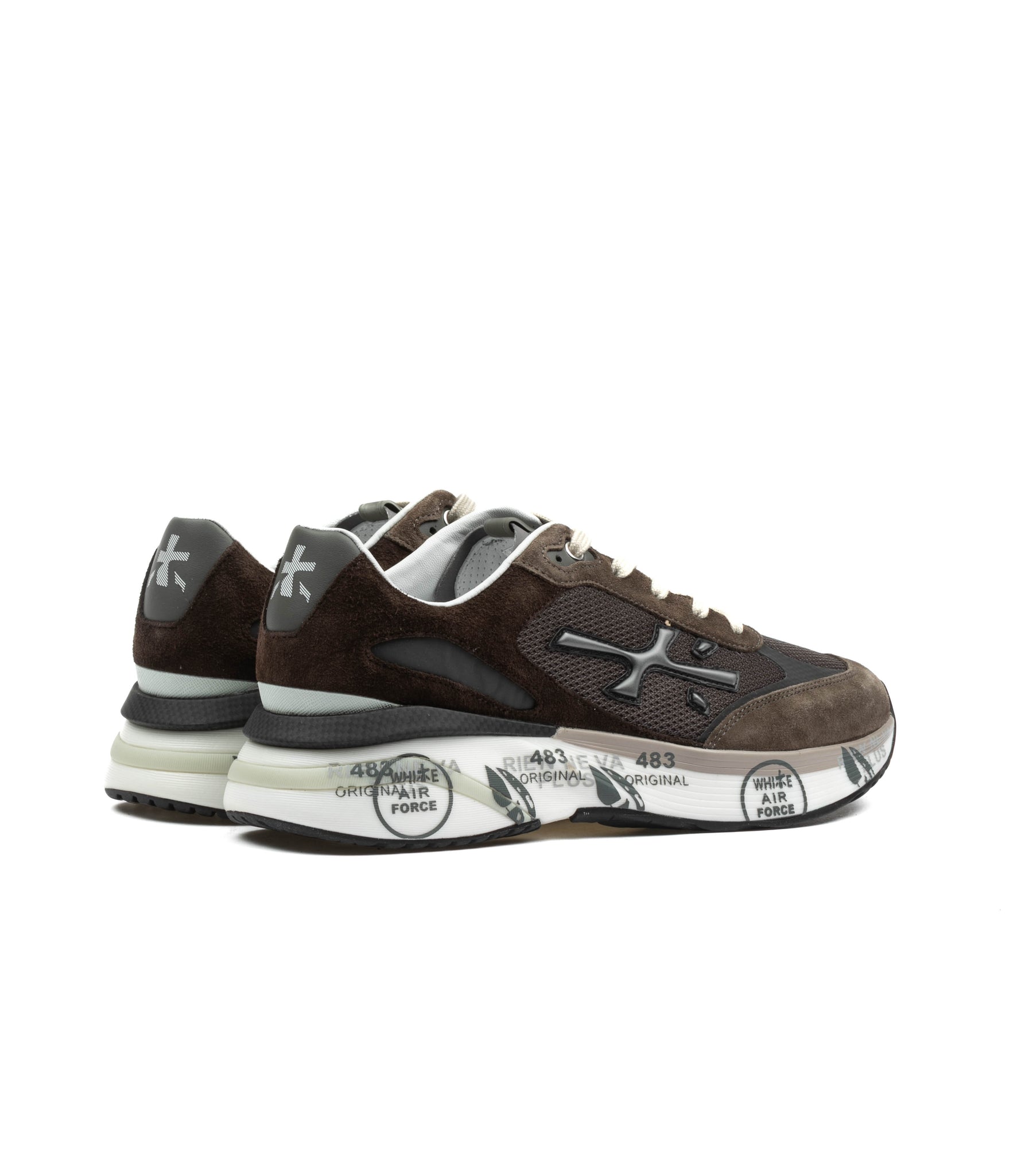 Premiata 6446 Moerun Uomo Marrone