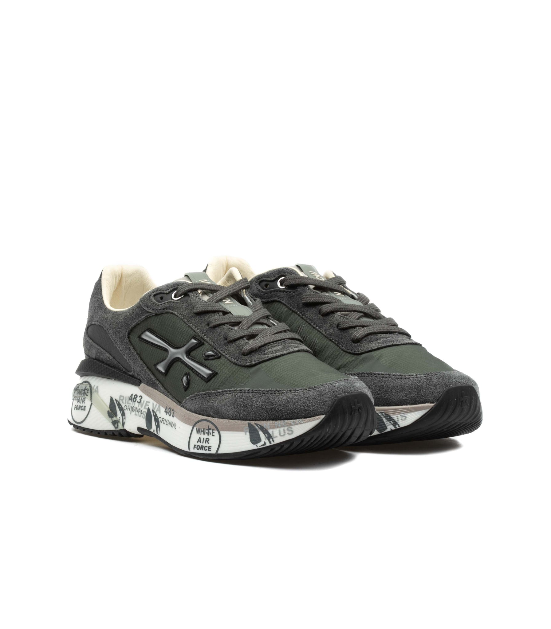 Premiata 7106 Moerun Uomo Verde Militare