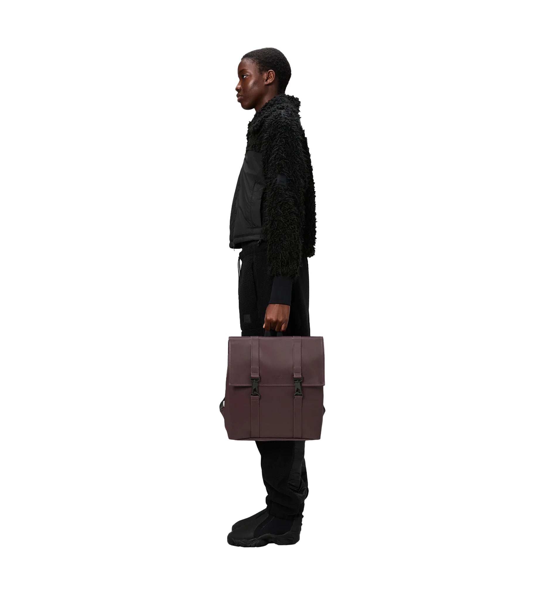Zaino Rains Msn Bag Mini W3 Bordeau