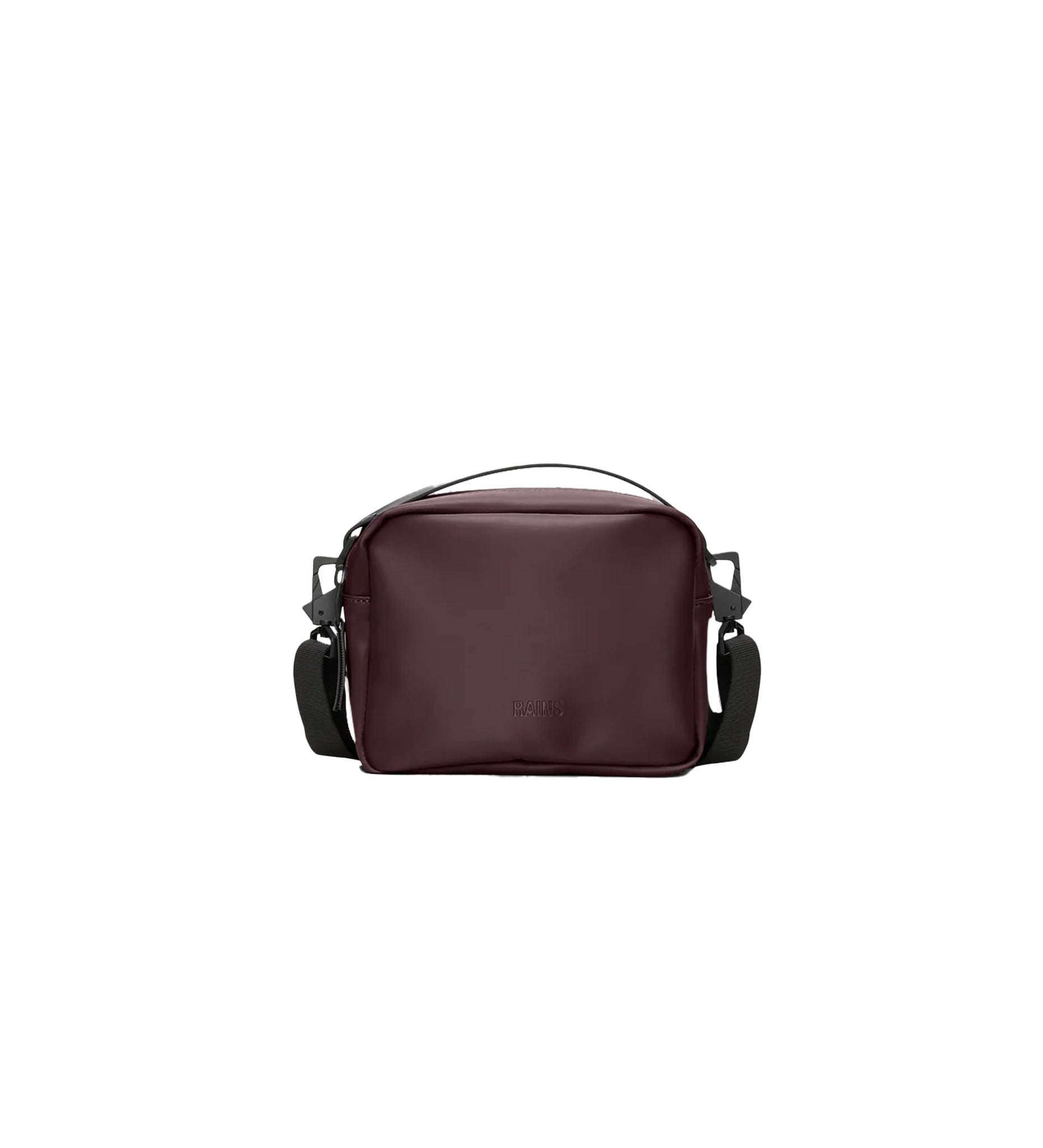 Rains Box Bag Bordeau