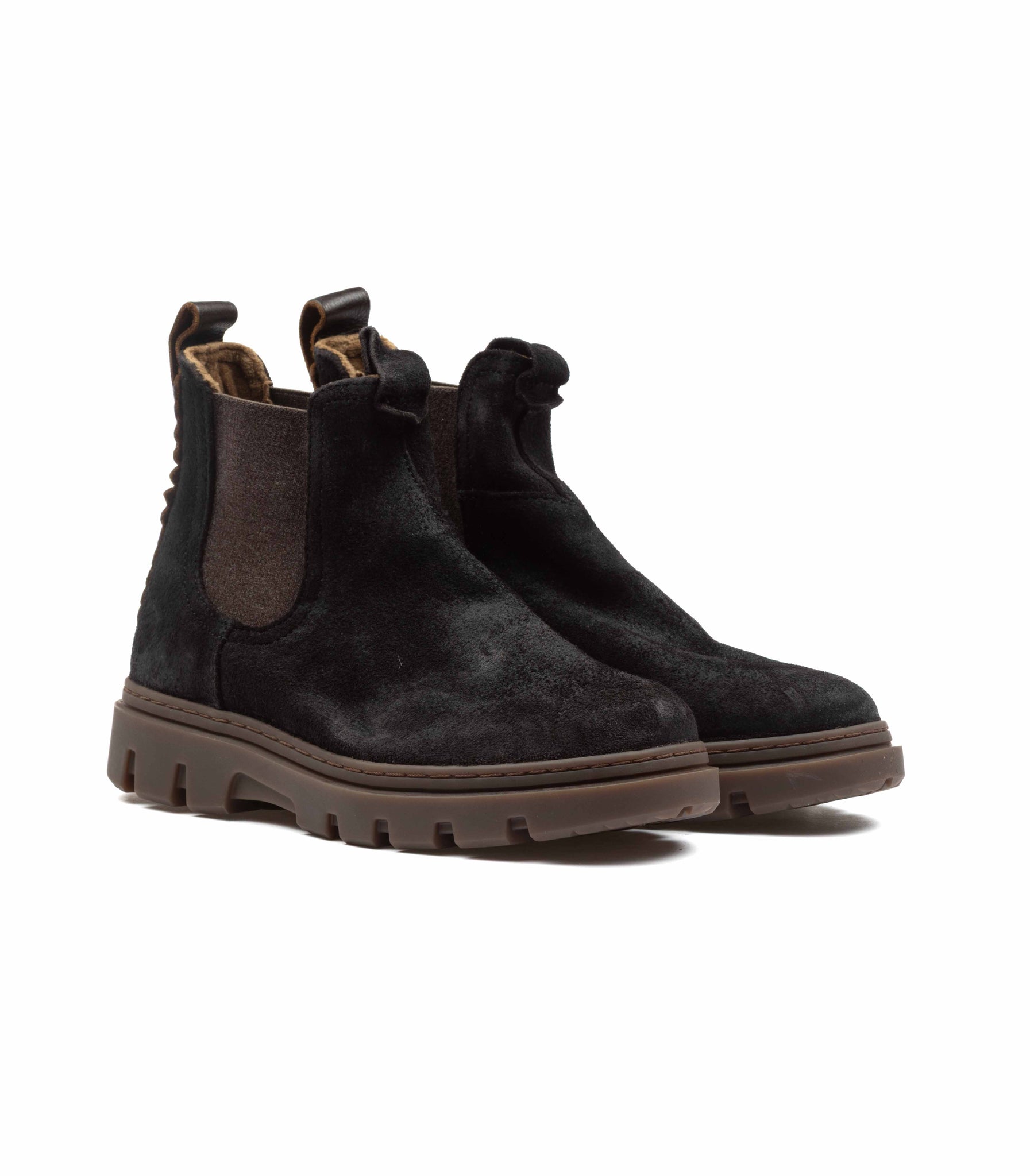 Satorisan Unalome Chelsea Suede Lavagna Uomo