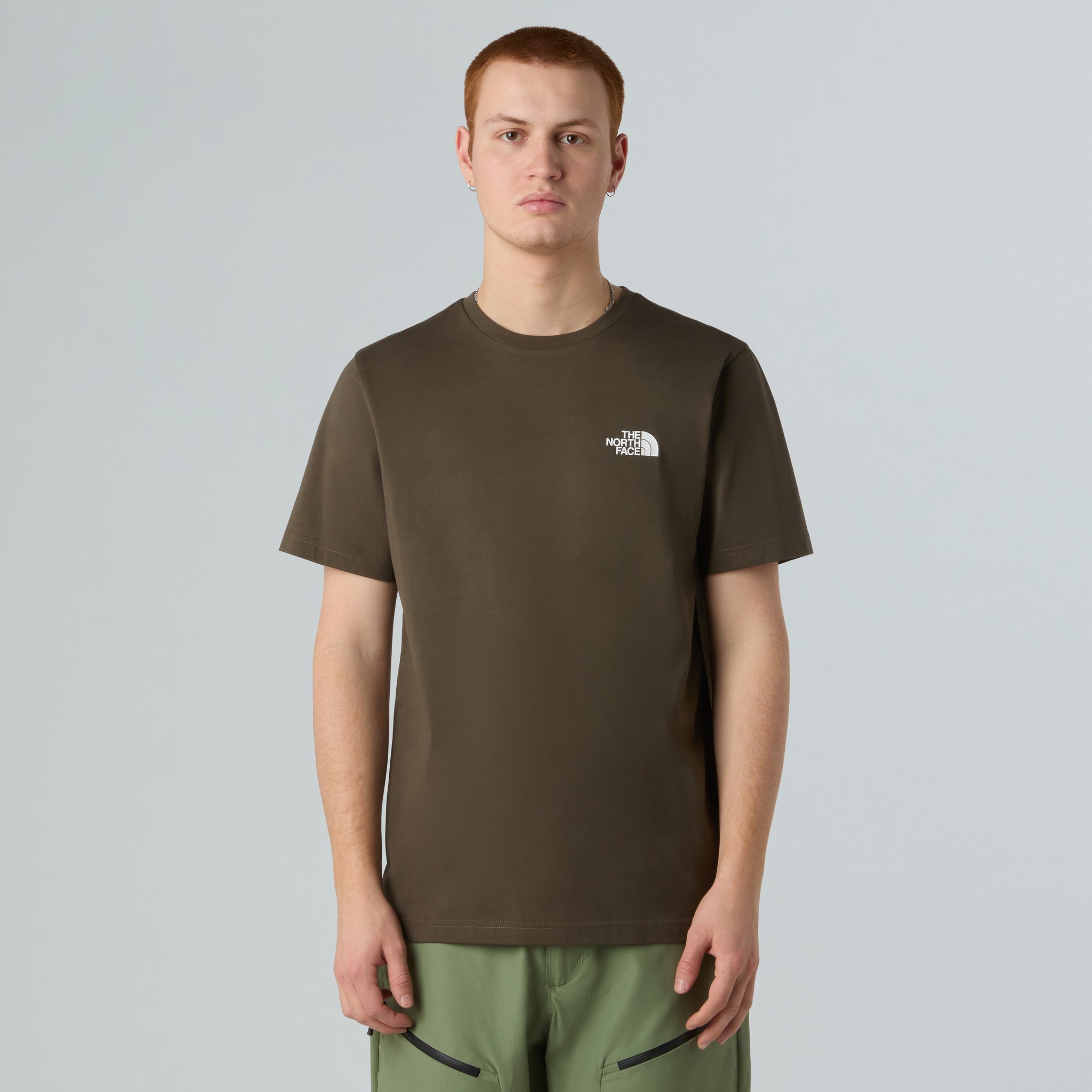 The North Face Men’S S/S Simple Dome Tee Brown