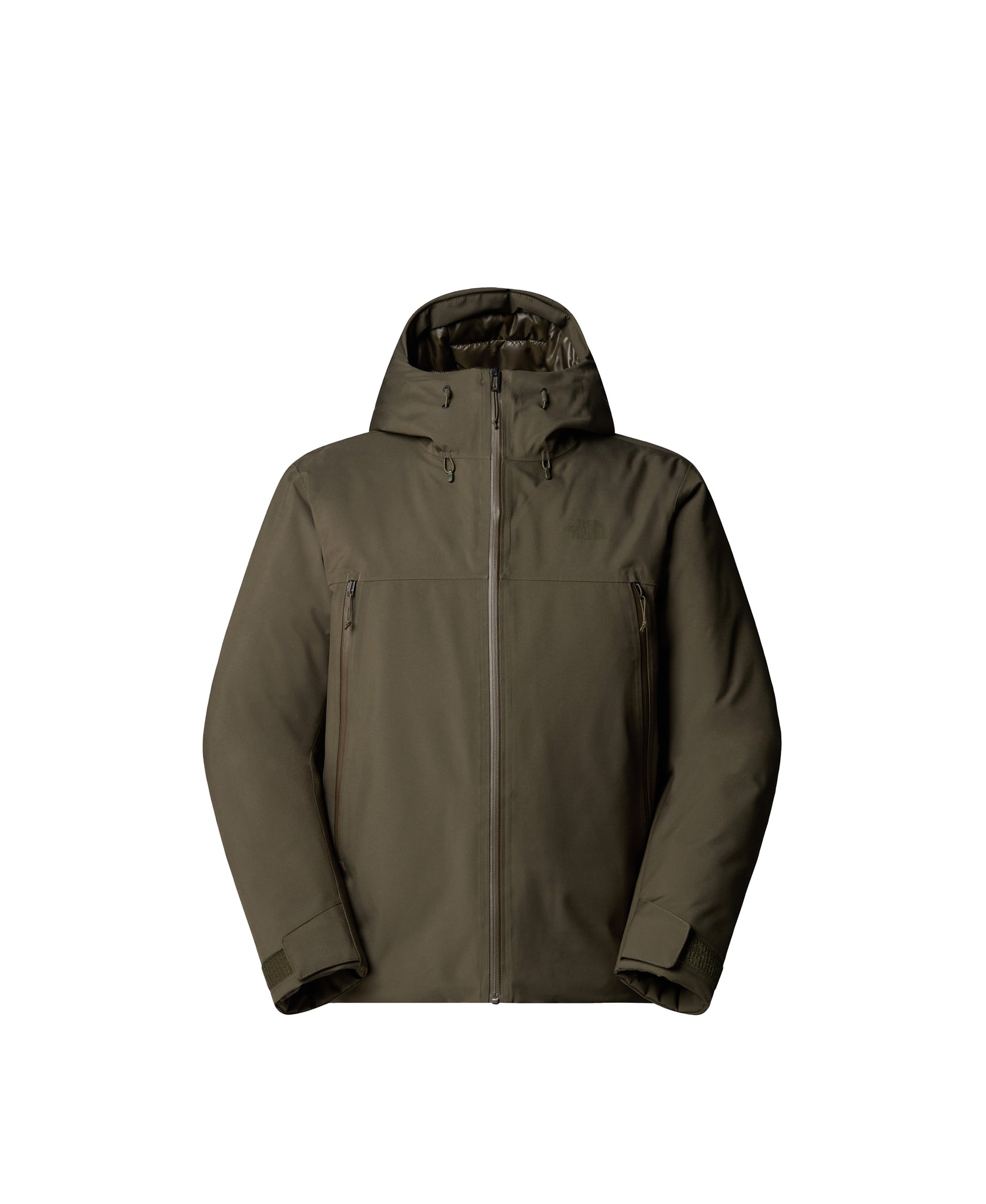 The North Face M Tnf Range Down Hooded Jacket Military Green