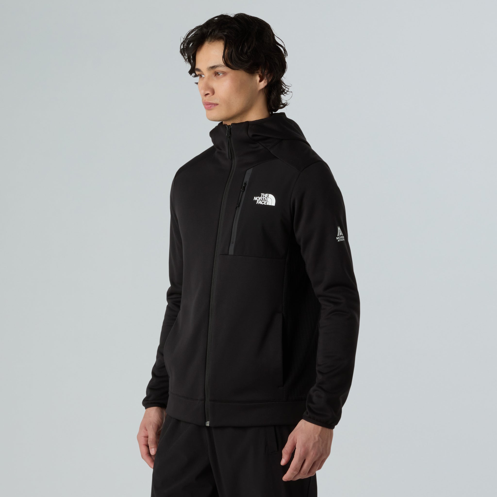 The North Face M Mountain Athletics Fleece Full Zip Jac Black