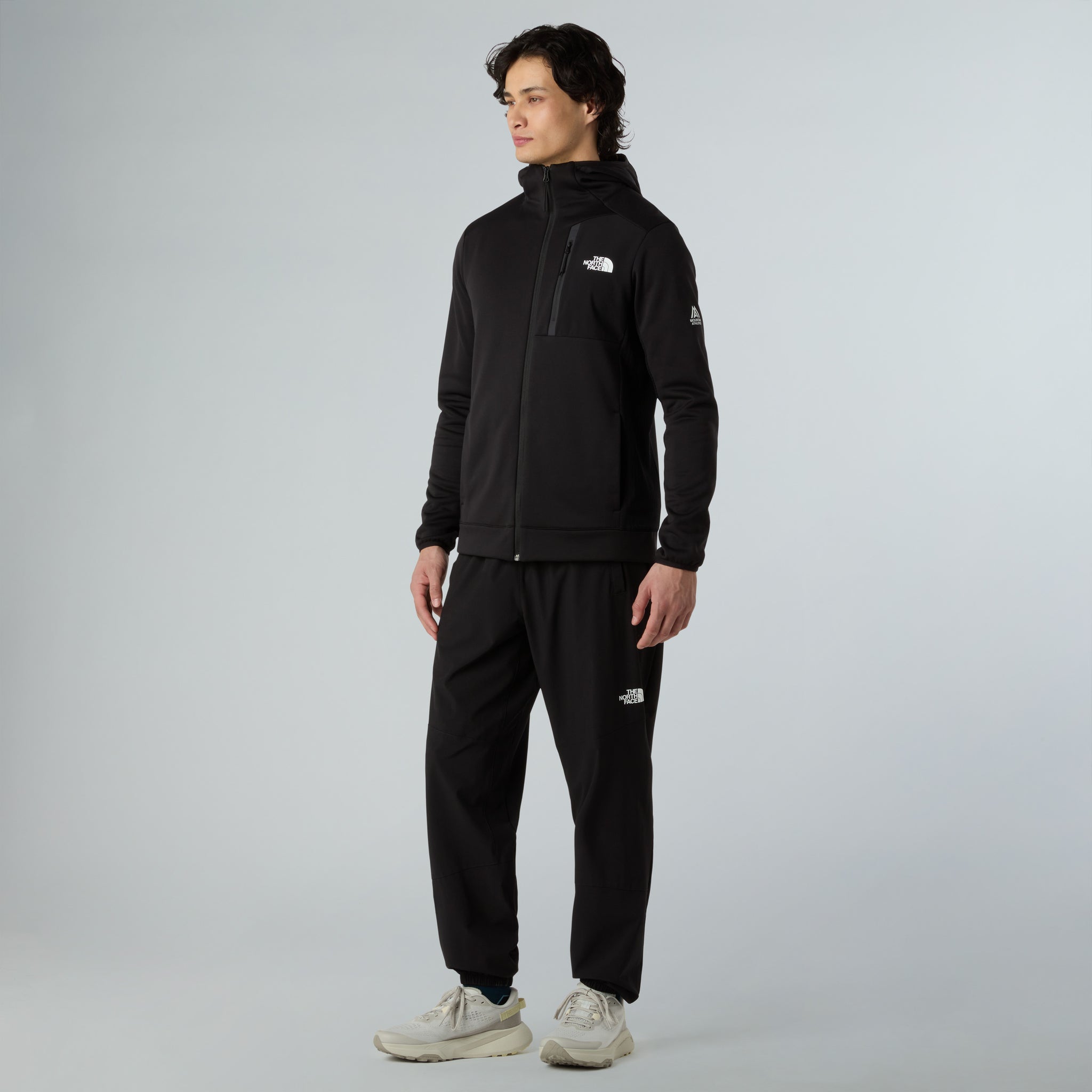 The North Face M Mountain Athletics Fleece Full Zip Jac Black