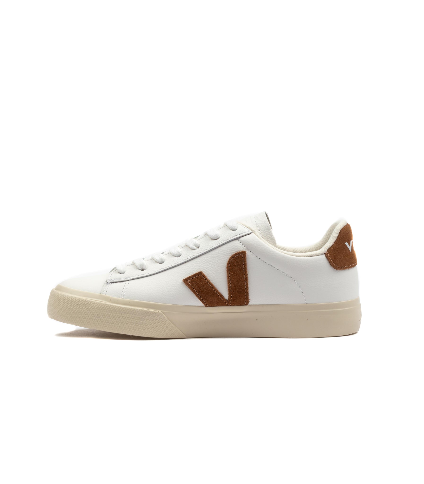 Veja Chromefree Leather Extra Bianco Marrone Donna