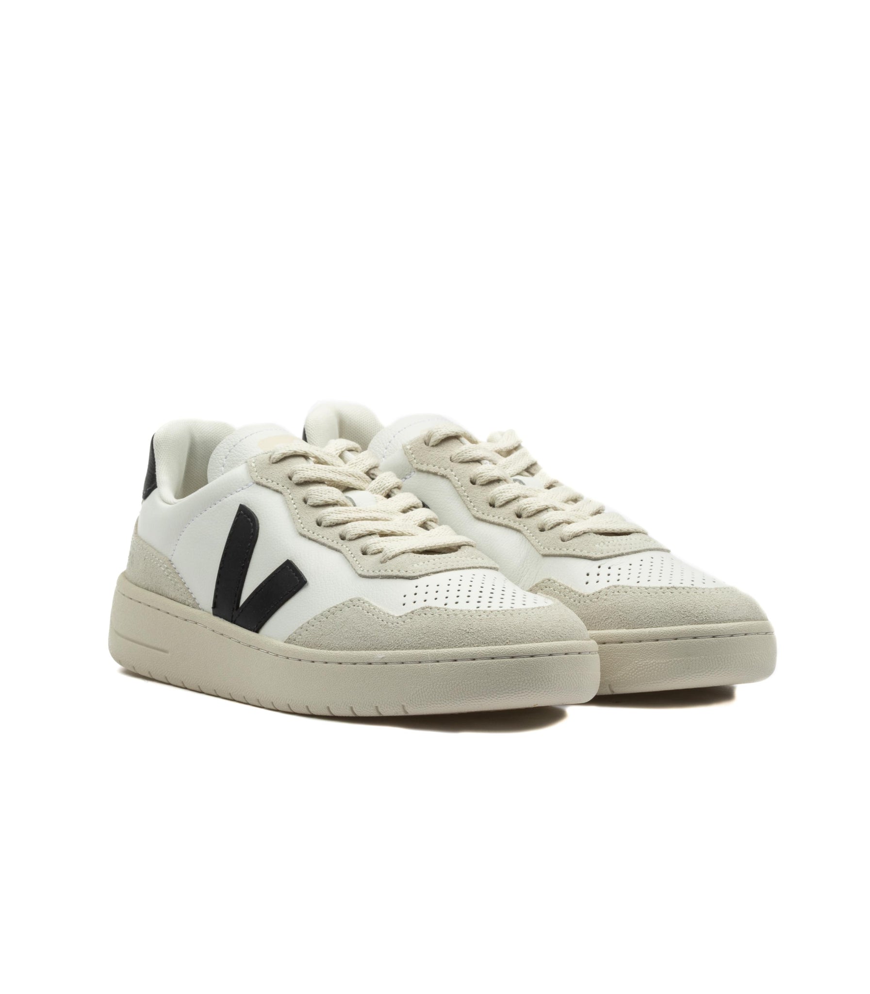 Veja V-90 Bianco Nero Donna