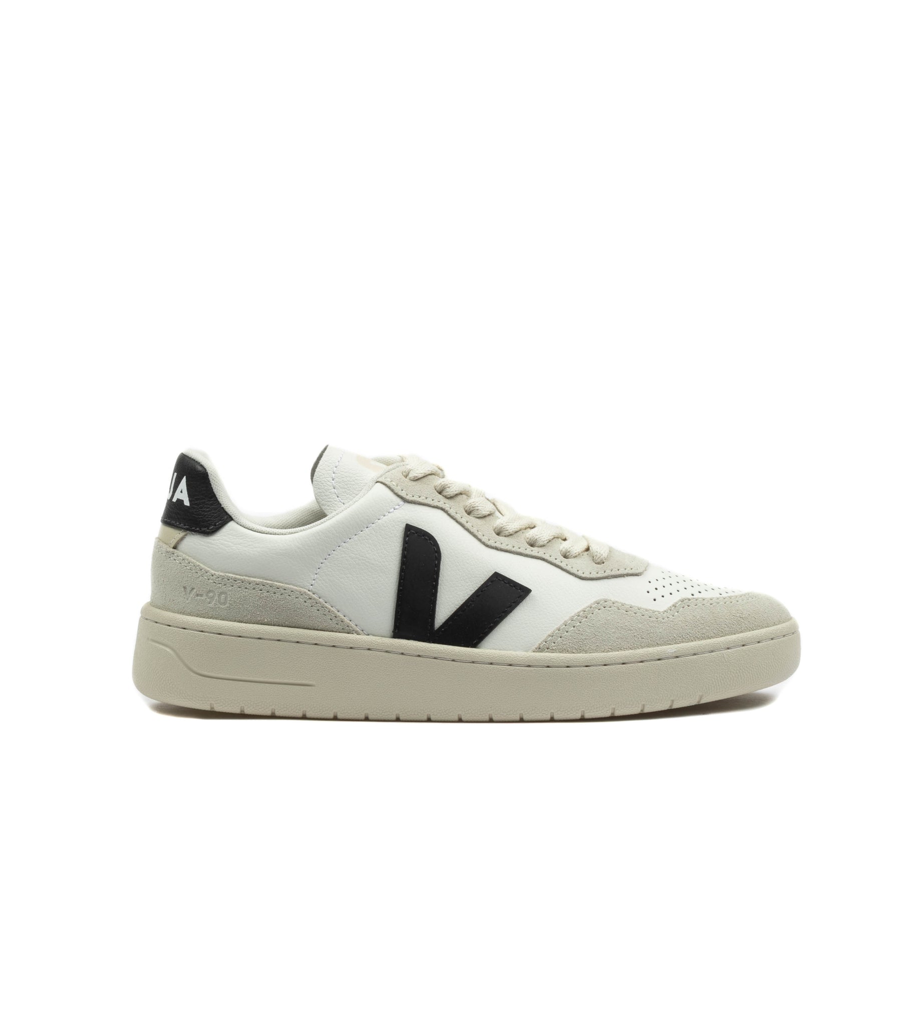 Veja V-90 Bianco Nero Donna