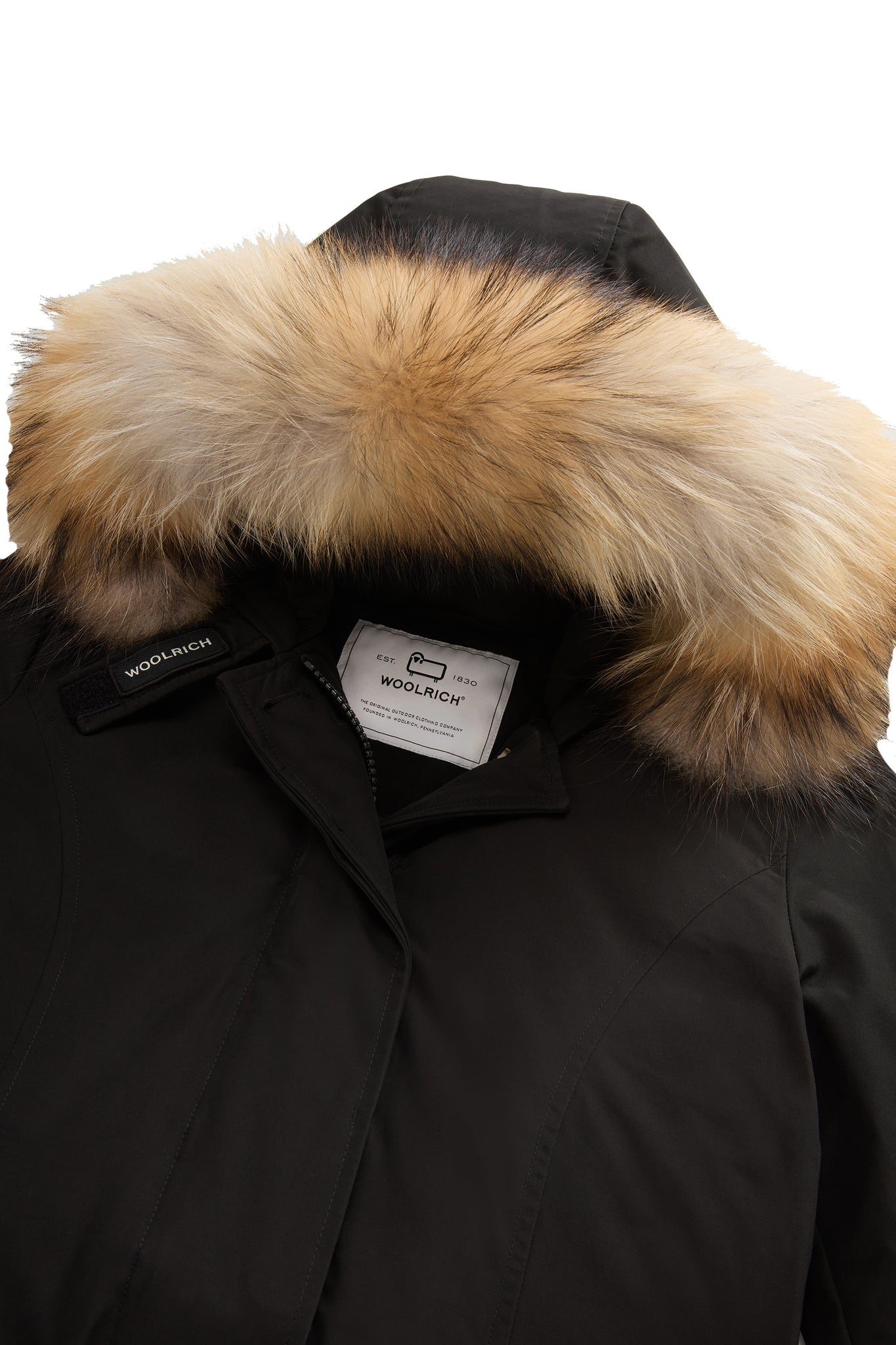 Woolrich Arctic Raccoon Parka Nero Donna