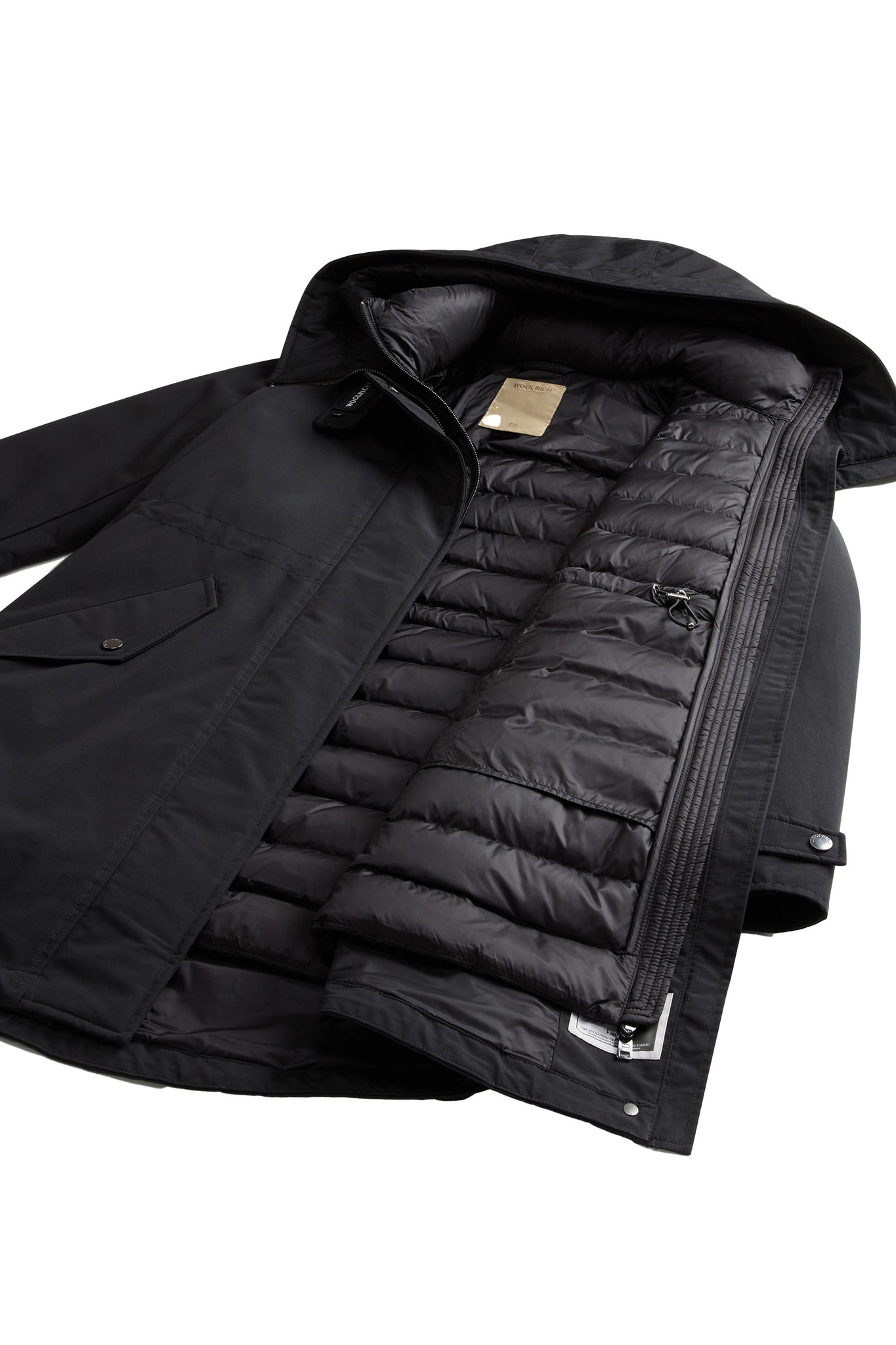 Woolrich Authentic 3 In 1 Parka Nero Donna