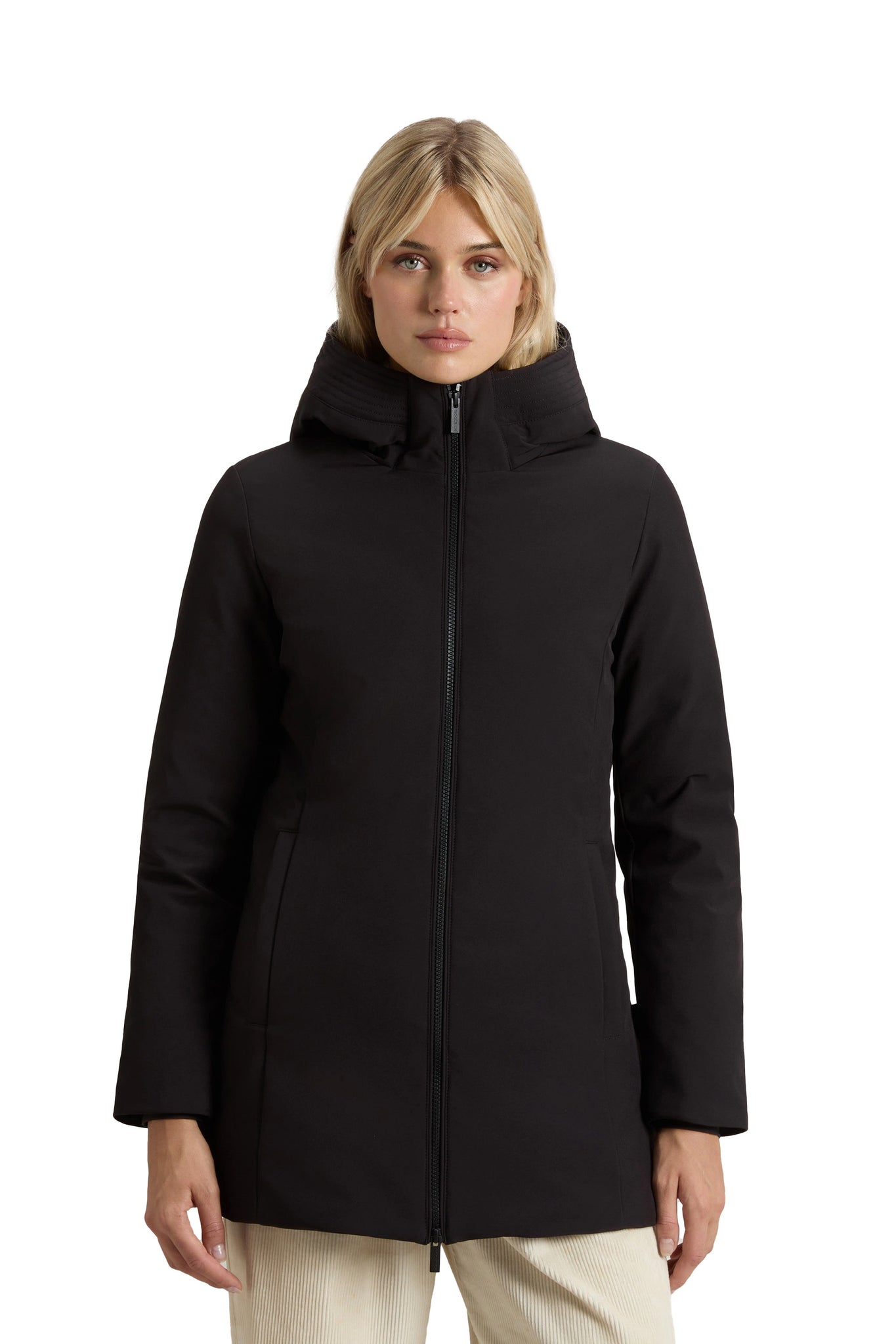 Woolrich New Firth Down Parka Nero Donna