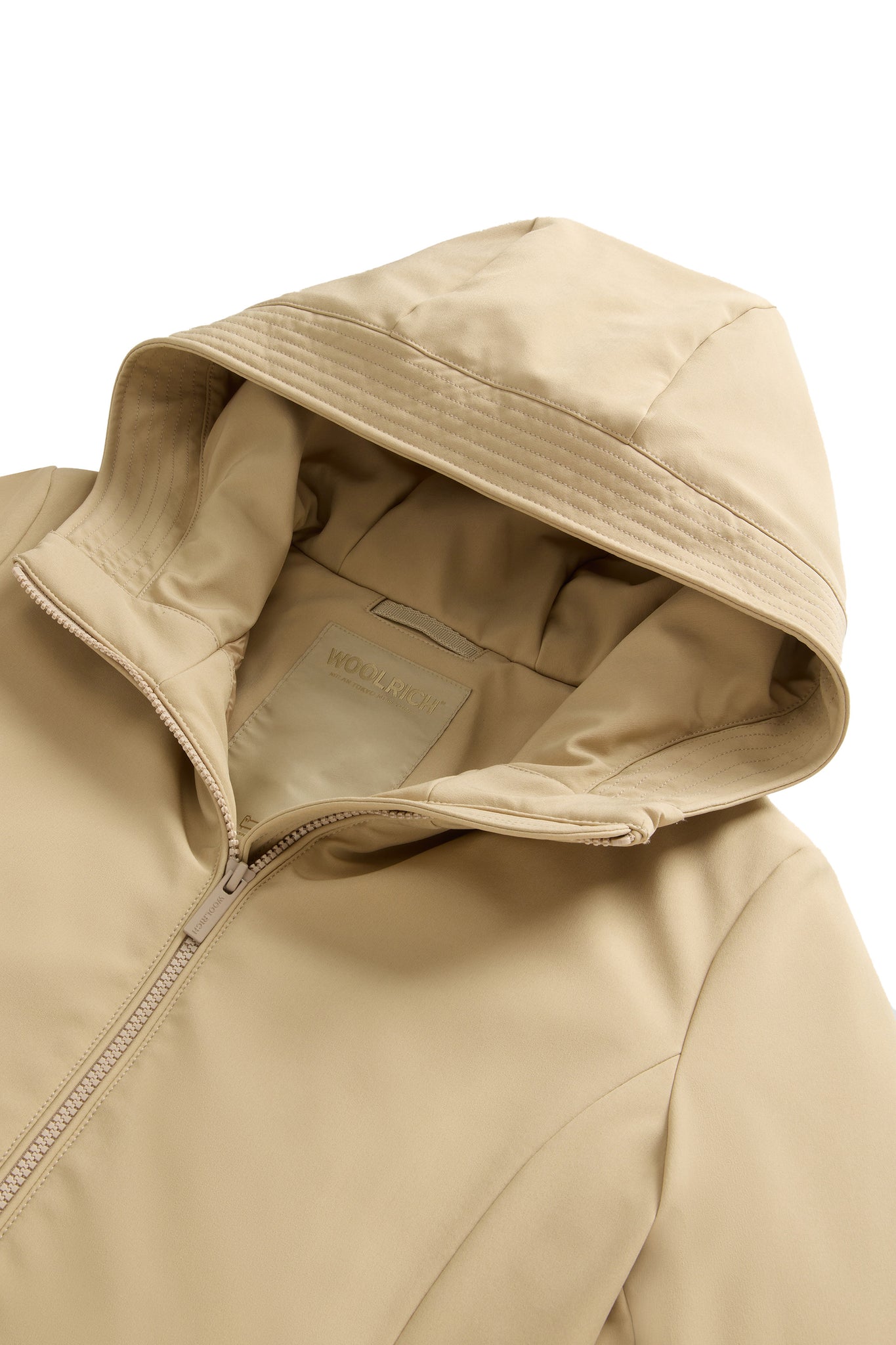 Woolrich New Firth Down Parka Latte Donna