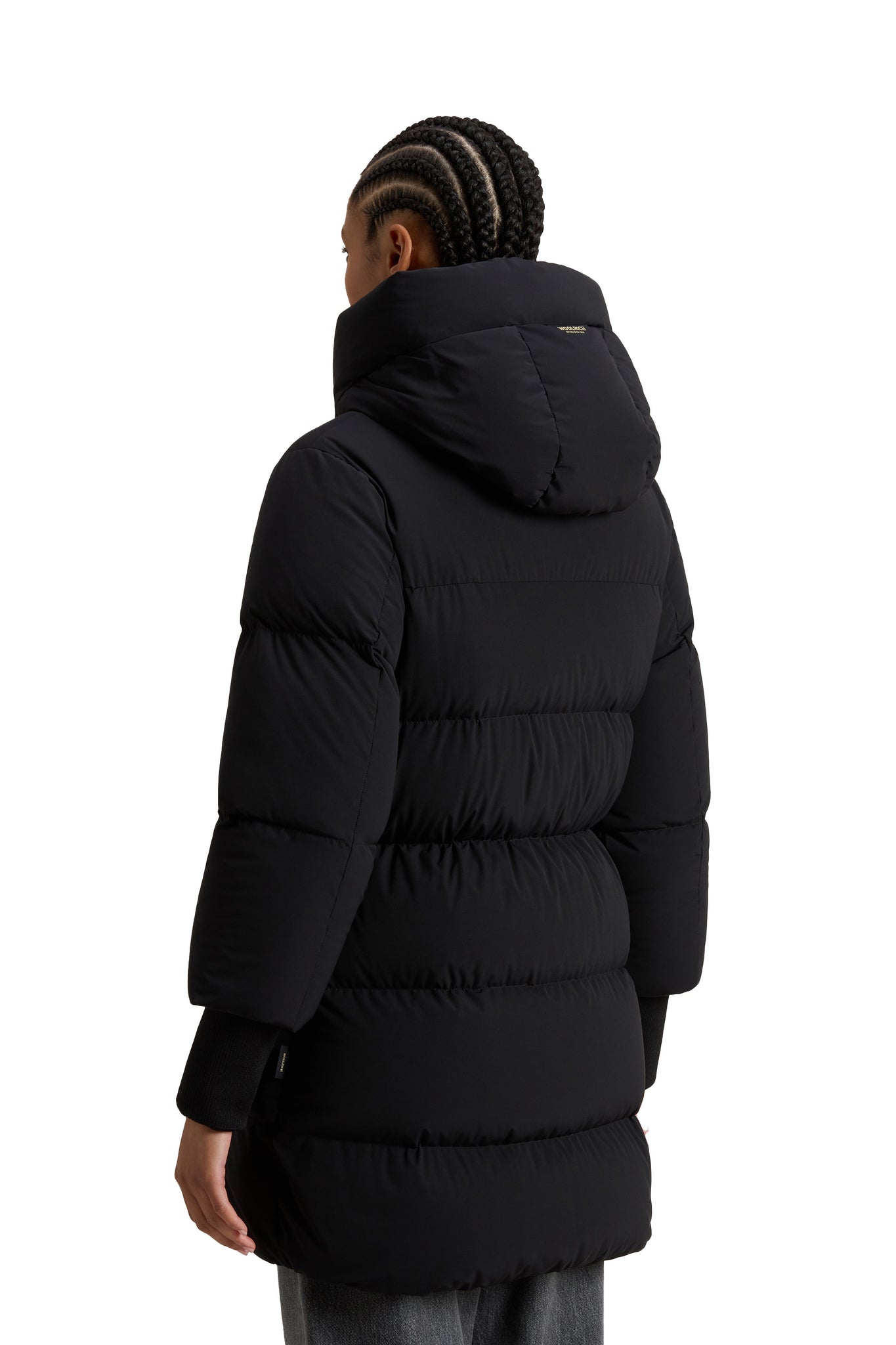 Woolrich Cloud Madison Coat Nero Donna