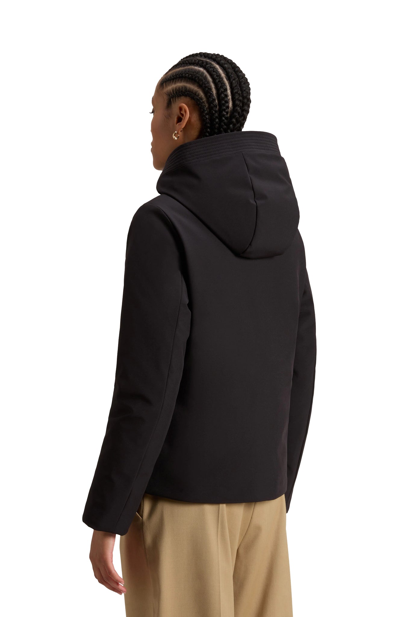 Woolrich Firth Down Short Parka Black