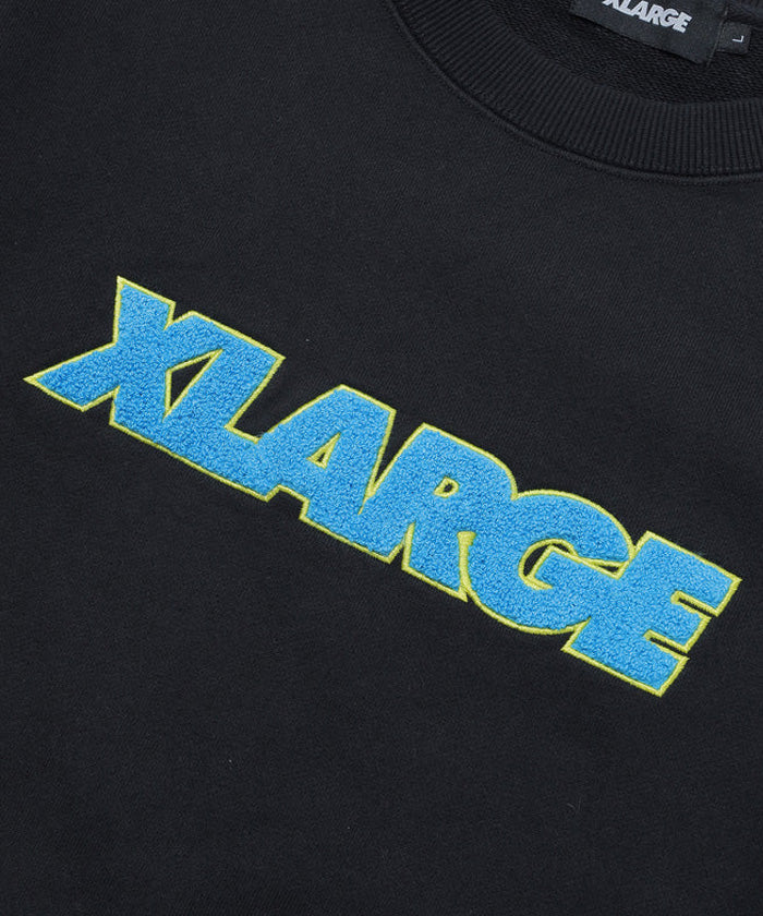 Xlarge Standard Logo Crewneck Sweatshirt Nero