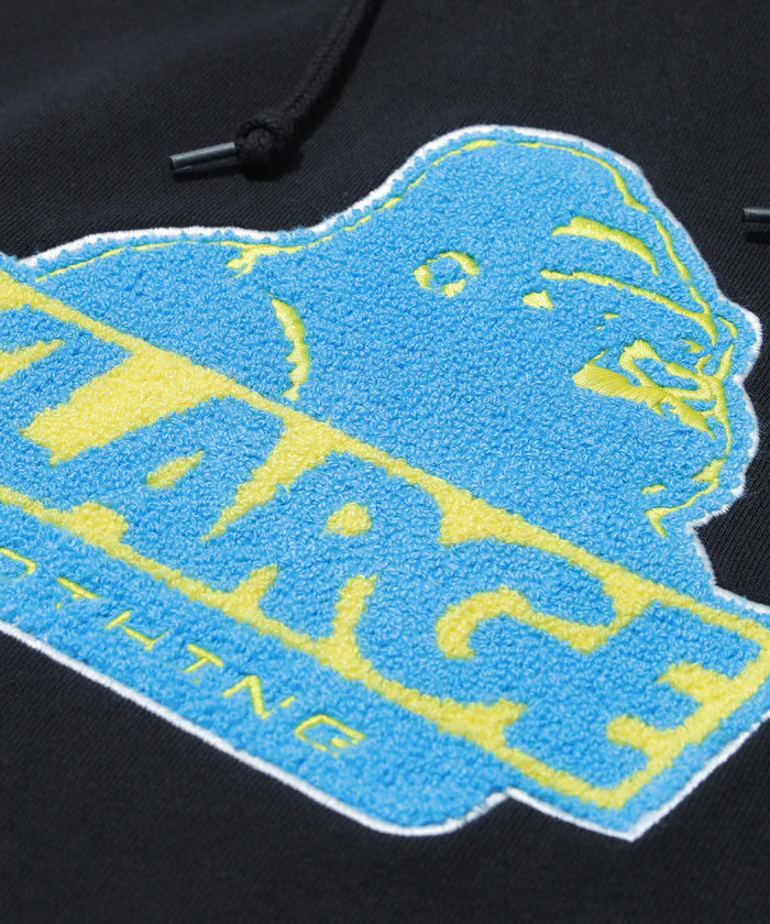 Xlarge Old Og Colors Pullover Hooded Sweatshirt Nero