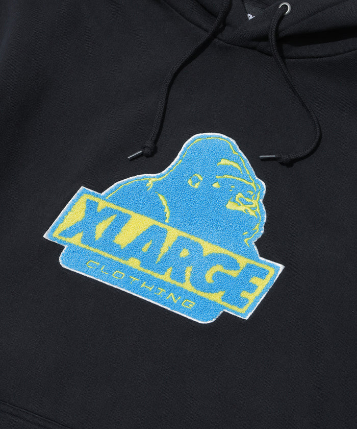 Xlarge Old Og Colors Pullover Hooded Sweatshirt Nero
