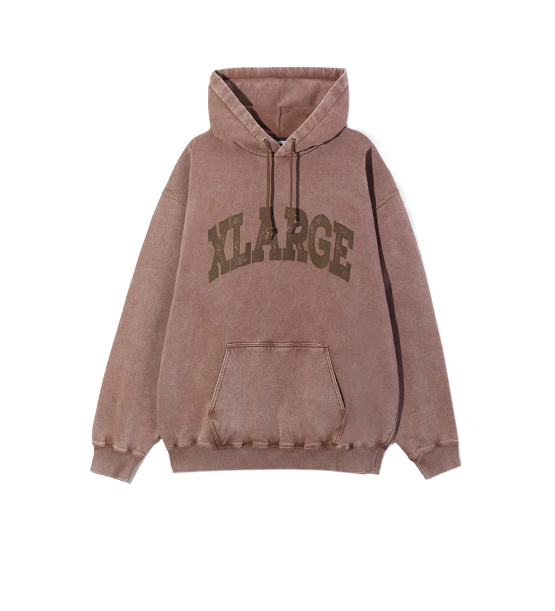 Xlarge Dyed Collage Logo Hoodie Marrone