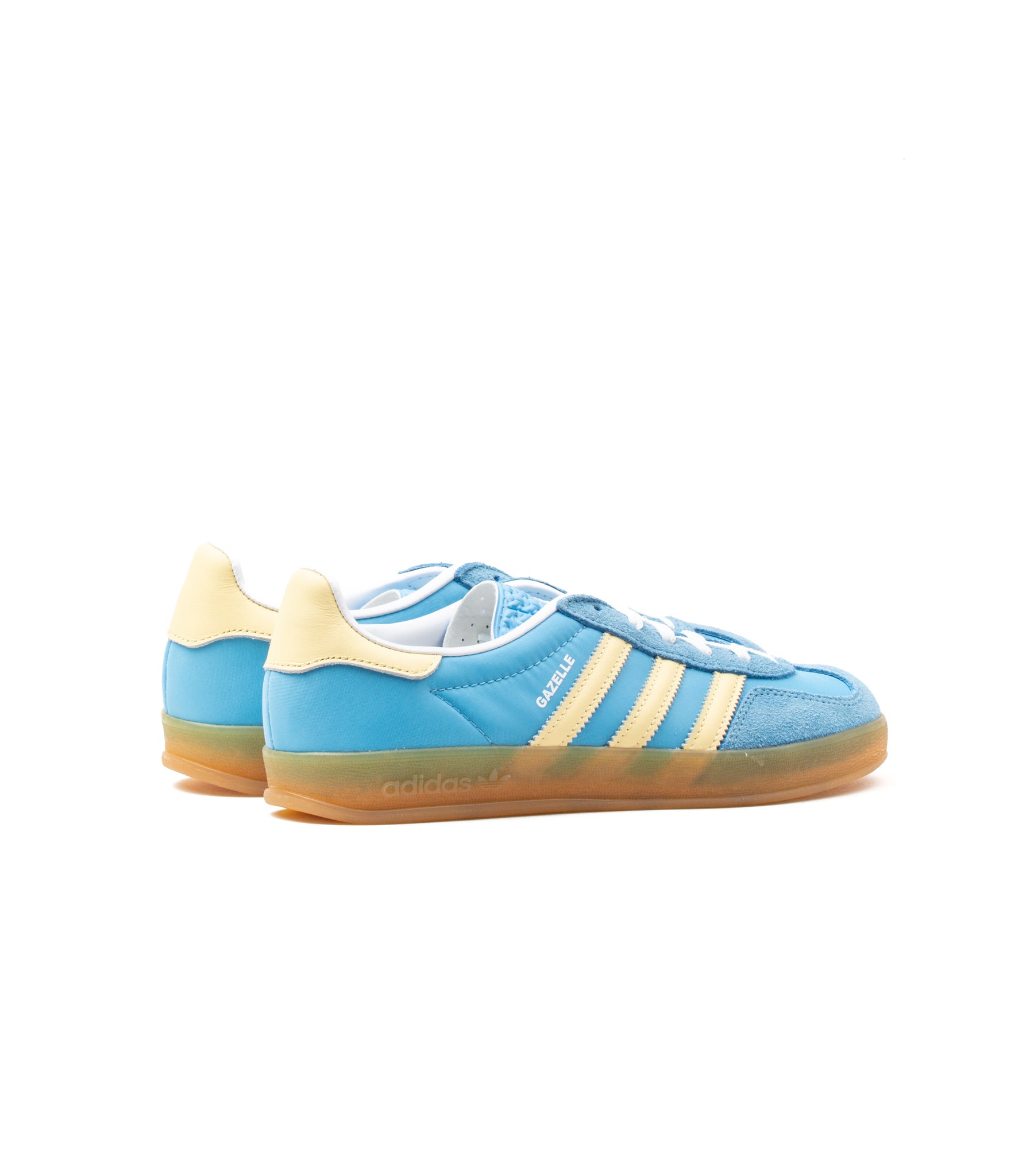 Adidas Gazzelle Indoor Gum Celeste Donna