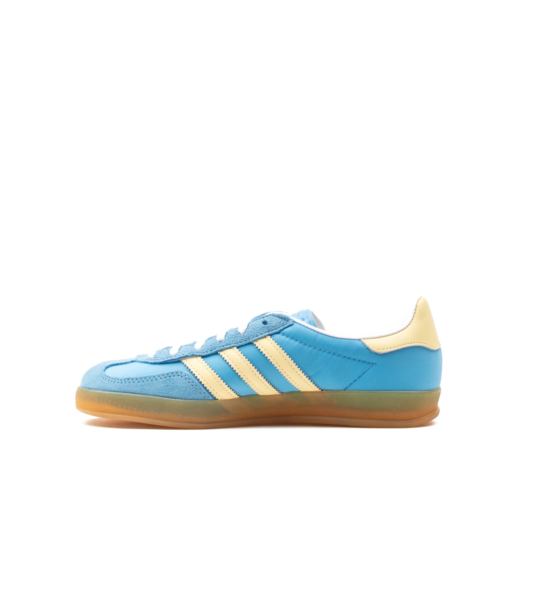 Adidas Gazzelle Indoor Gum Celeste Donna