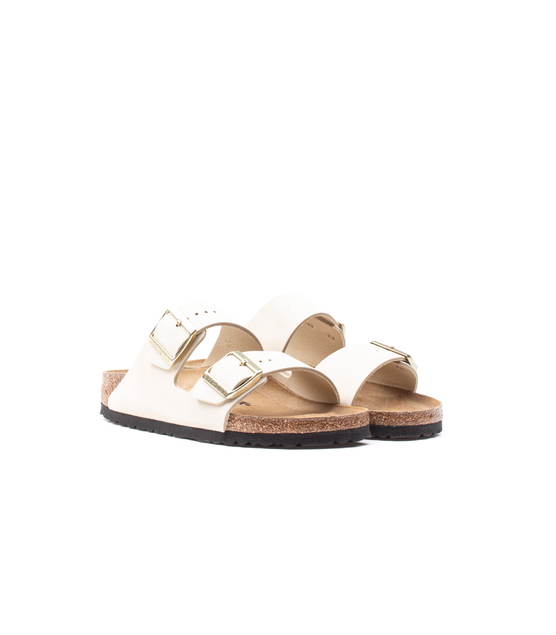 Brikenstock Arizona Ecru Nubuck Leather