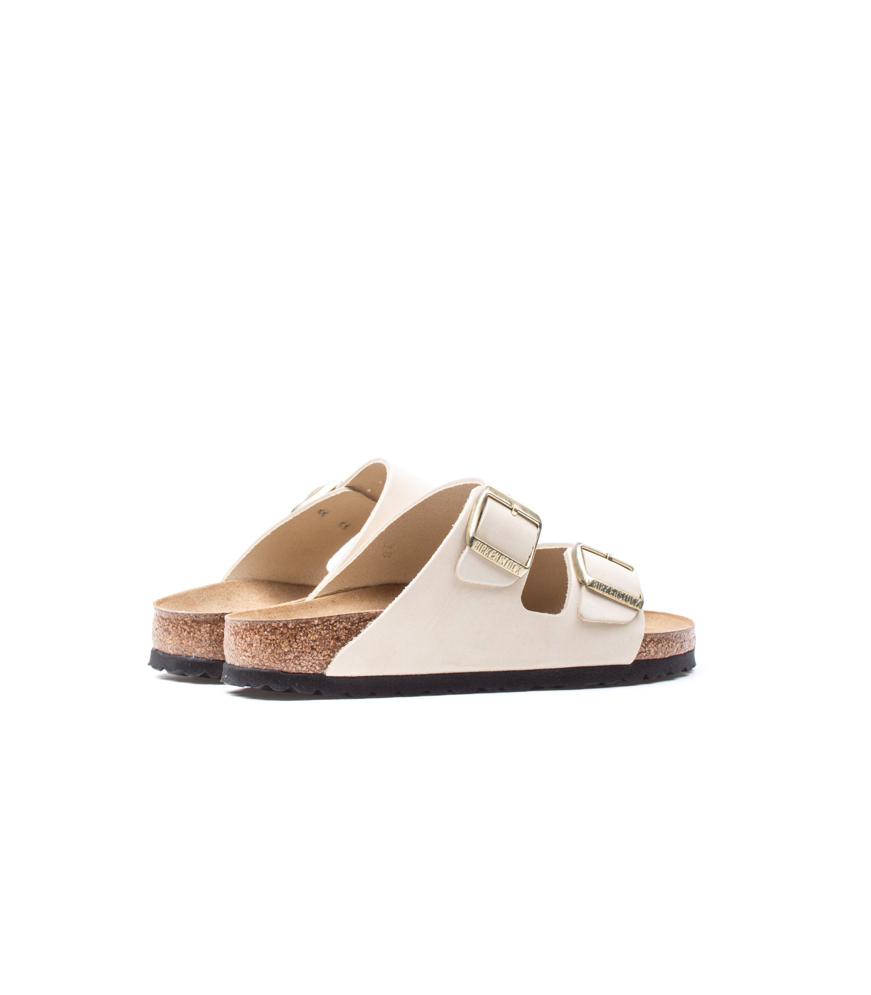 Brikenstock Arizona Ecru Nubuck Leather
