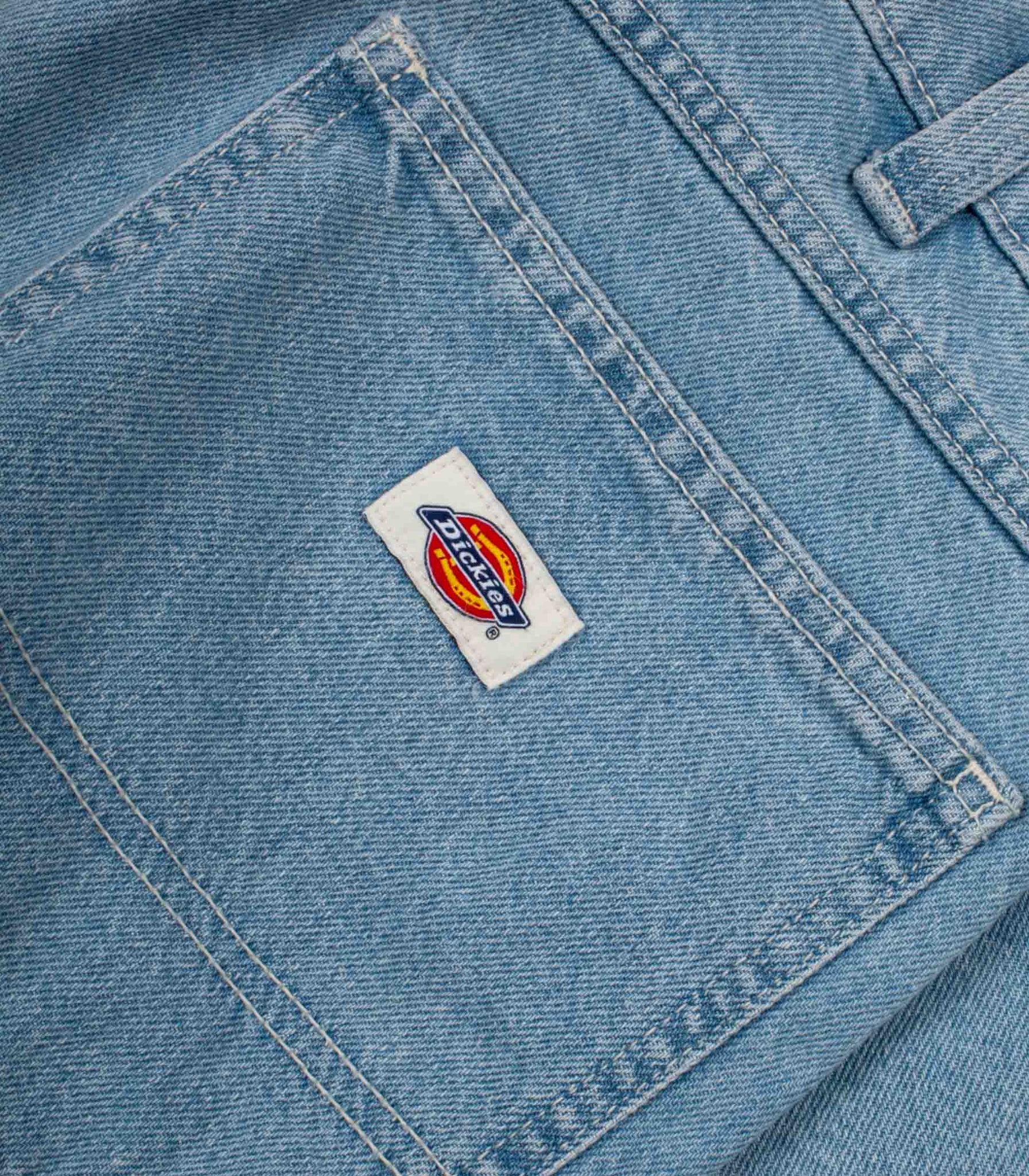 Dickies Garyville Denim Short Blu Chiaro