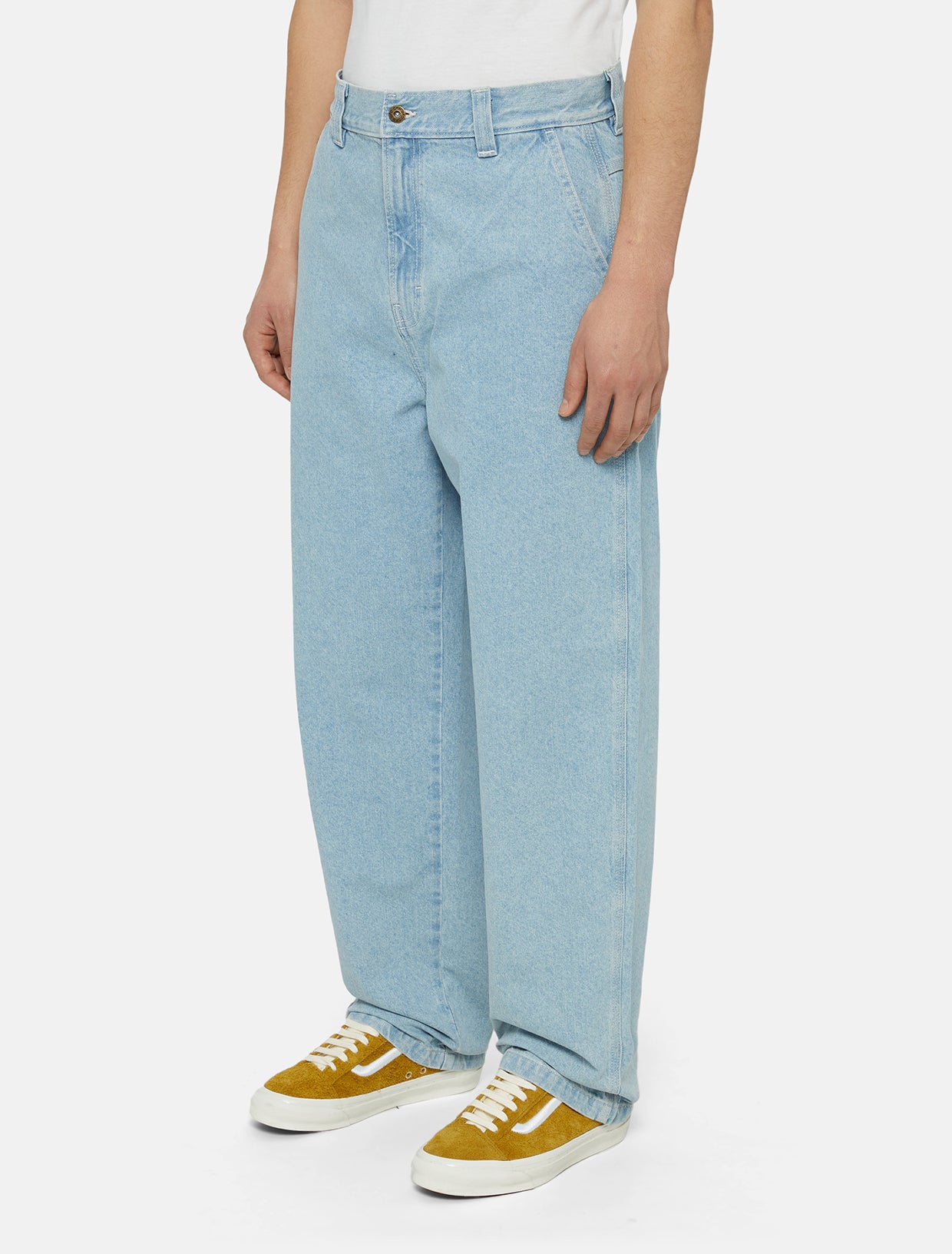 Dickies Madison Baggy Fit Denim Vintage Aged Blue