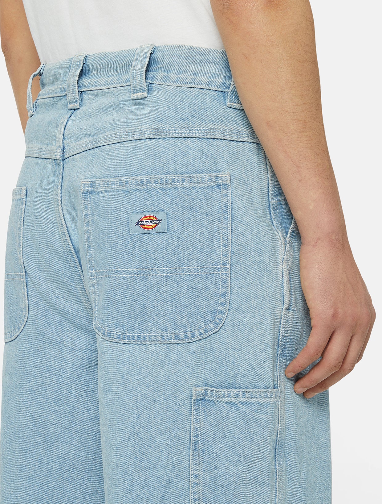 Dickies Madison Baggy Fit Denim Vintage Aged Blue