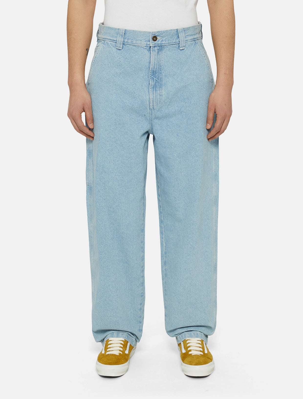 Dickies Madison Baggy Fit Denim Vintage Aged Blue
