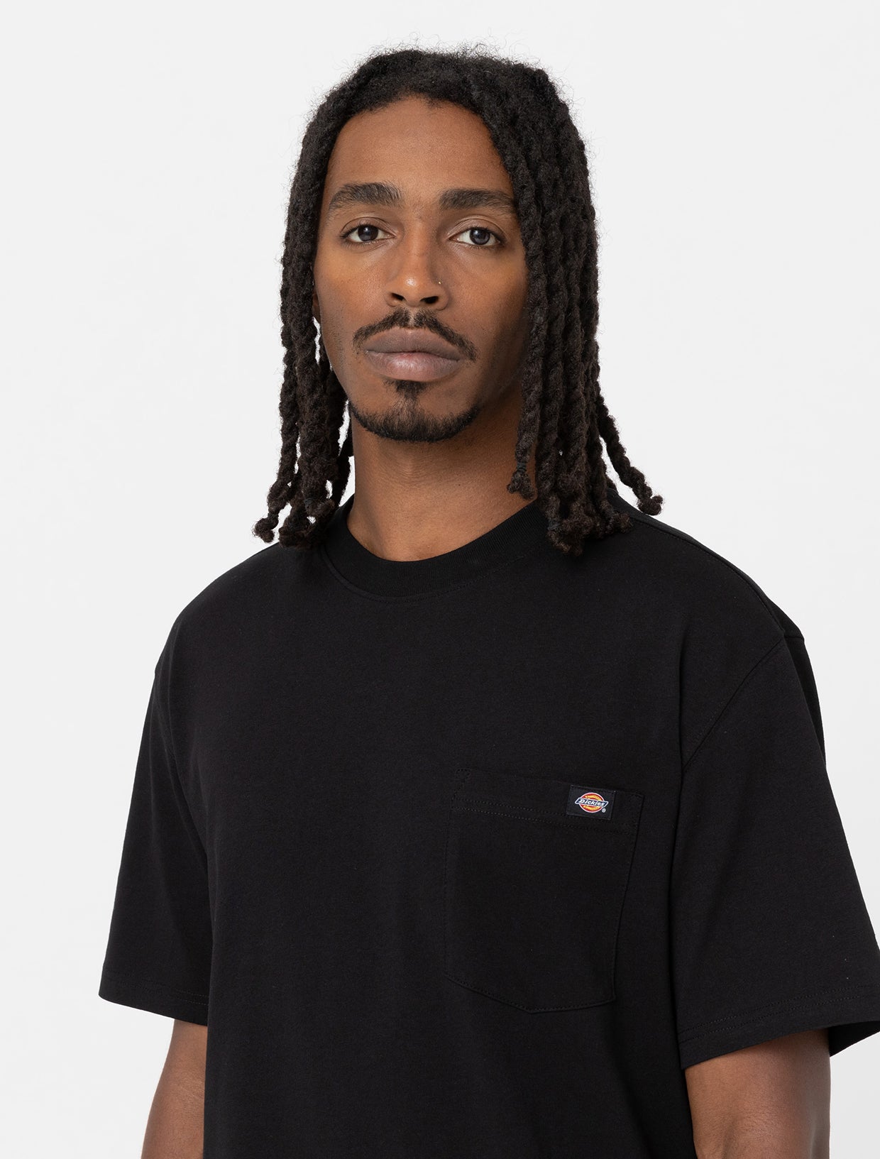 T-Shirt Dickies Luray Pocket Tee Nero