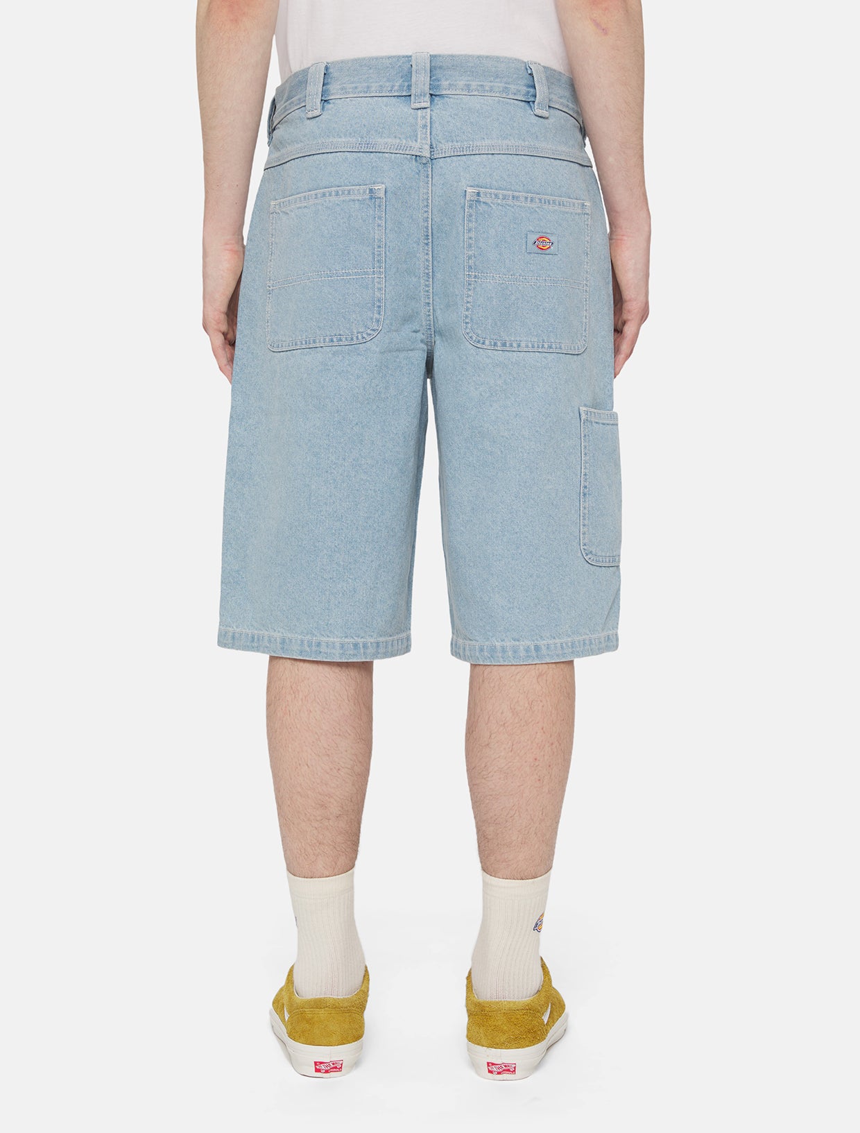 Pantaloni Corti Dickies Madison Denim Short Vintage Aged Blue