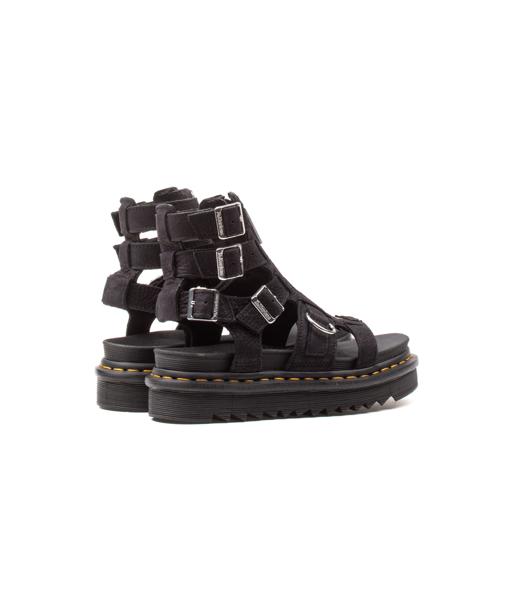 Sandalo Dr. Martens Olson Nappa Zip Nero Donna