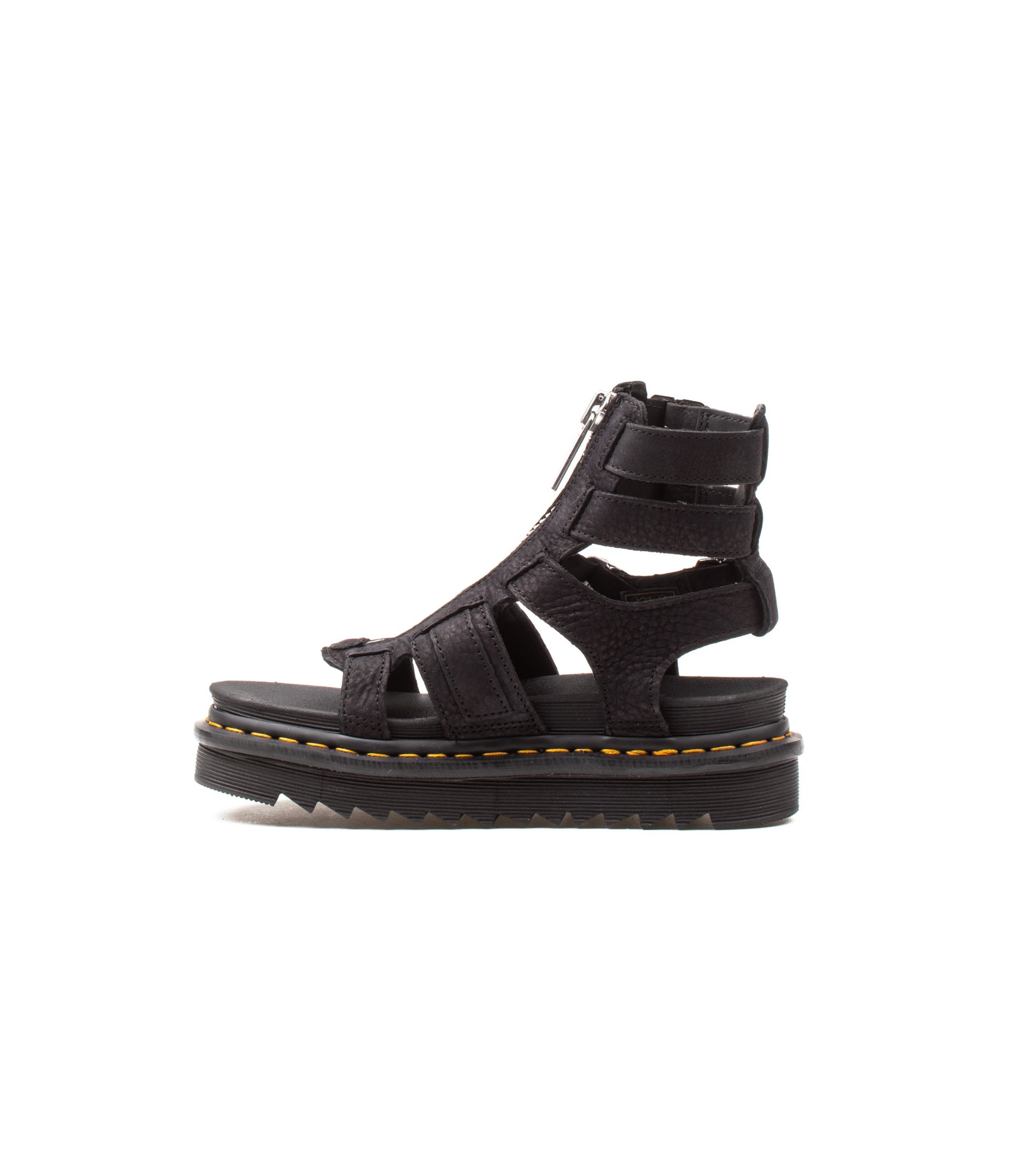 Sandalo Dr. Martens Olson Nappa Zip Nero Donna