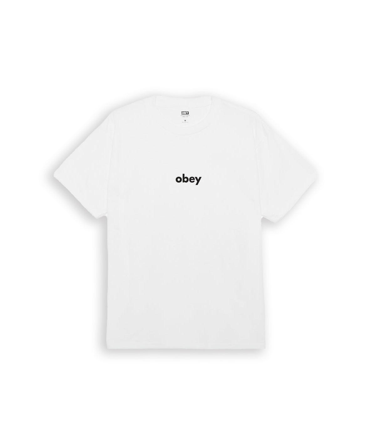 Obey Lower Case 2 T-Shirt Bianca