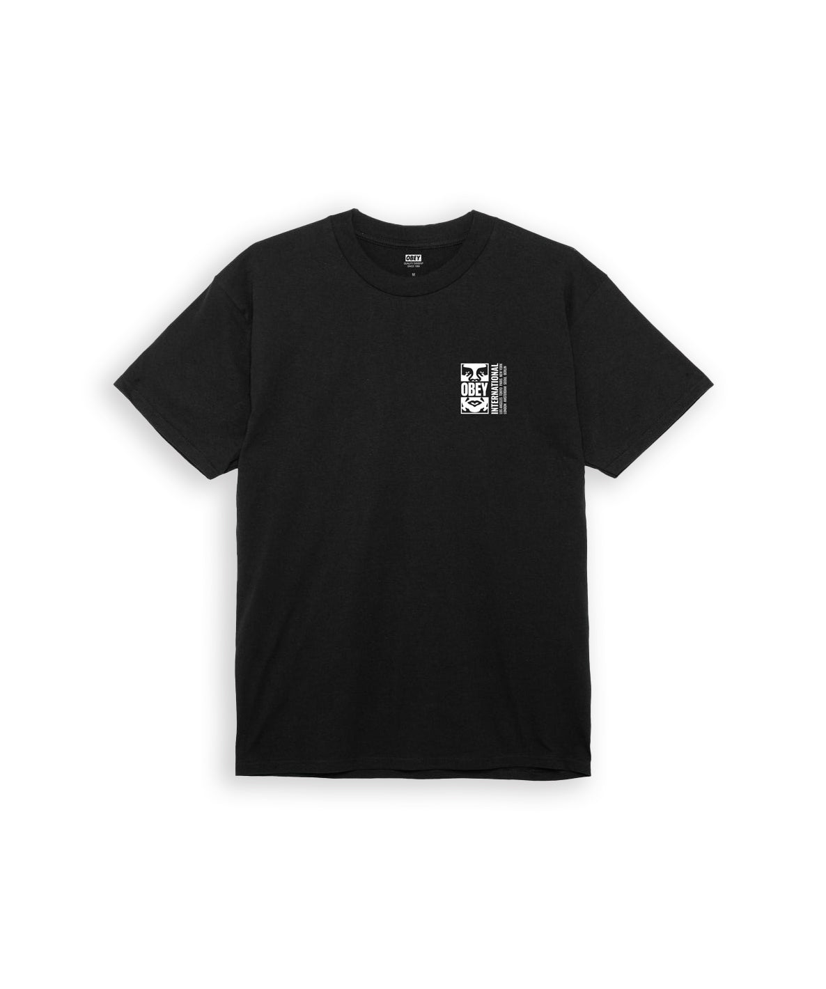 Obey Icon Split T-Shirt Nera
