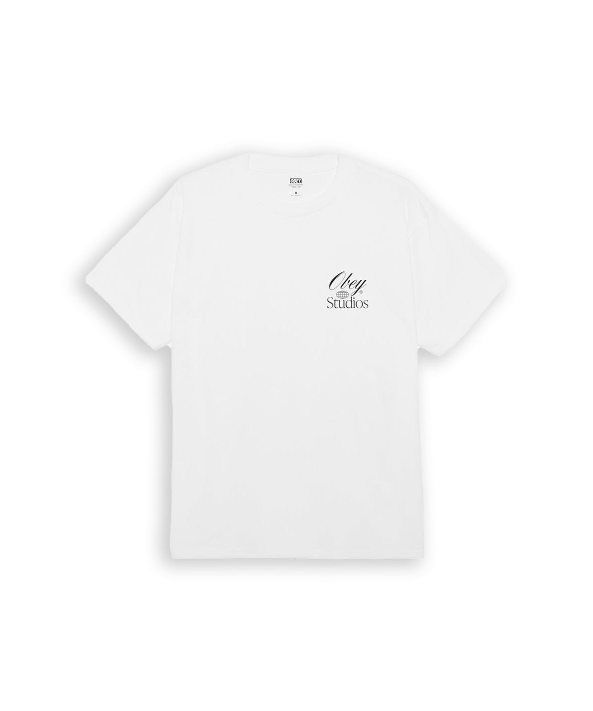 Obey Studios Worldwide T-Shirt Bianca