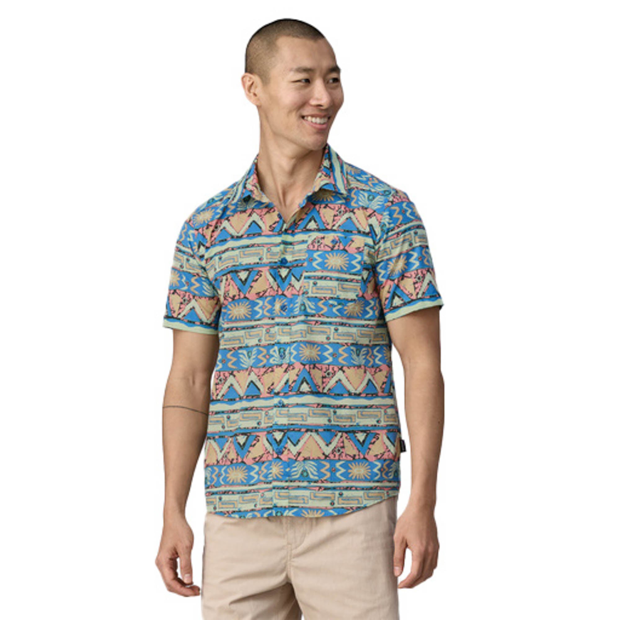 Camicia Ptagonia Go To Shirt Multicolore