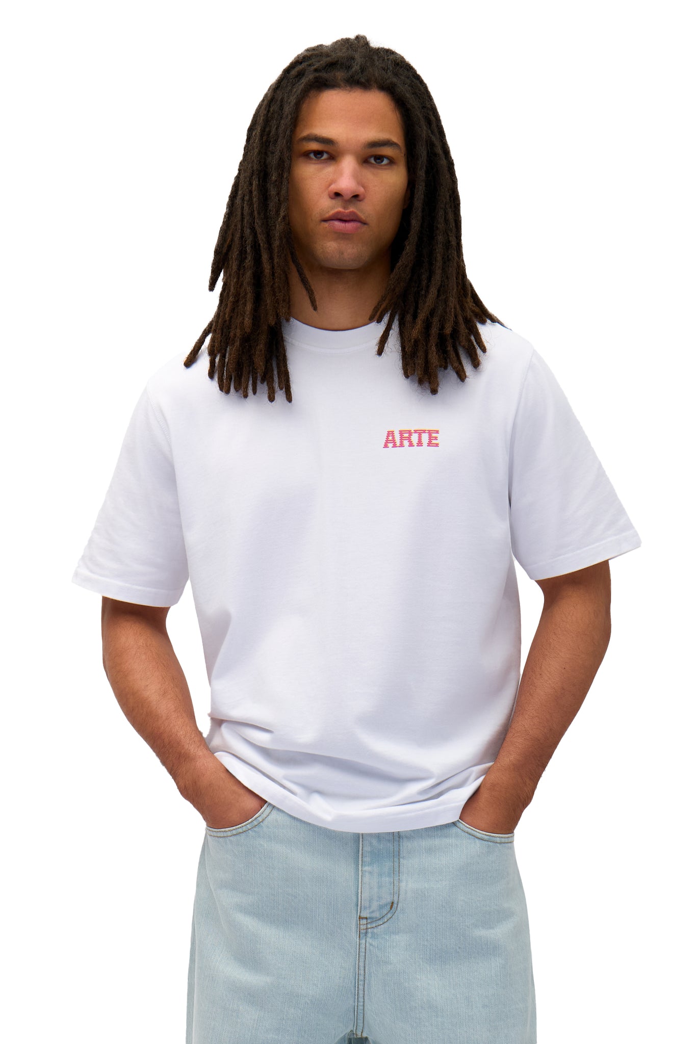 Mural Back Print T-Shirt By Arte Antwerp