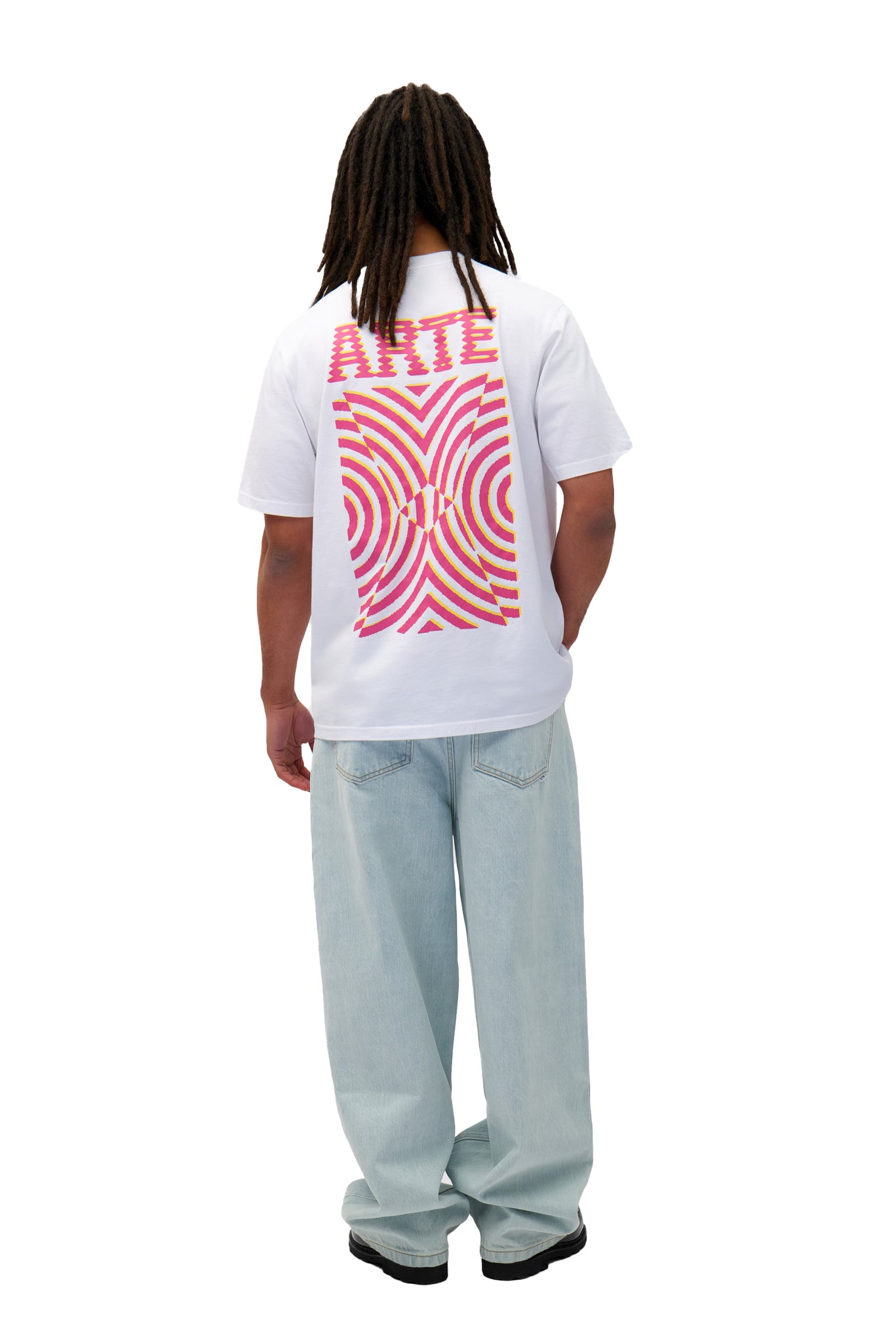 Mural Back Print T-Shirt By Arte Antwerp