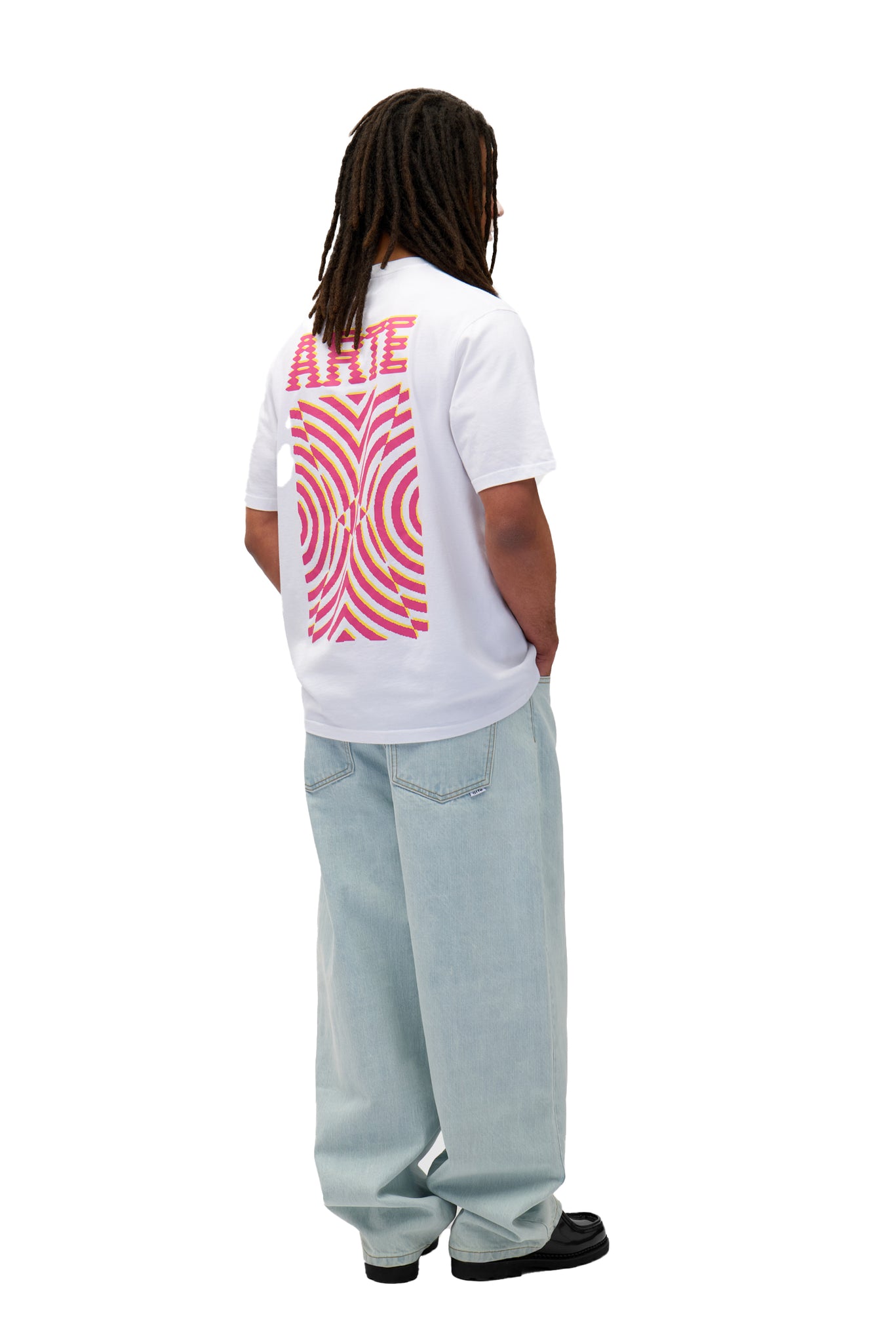 Mural Back Print T-Shirt By Arte Antwerp