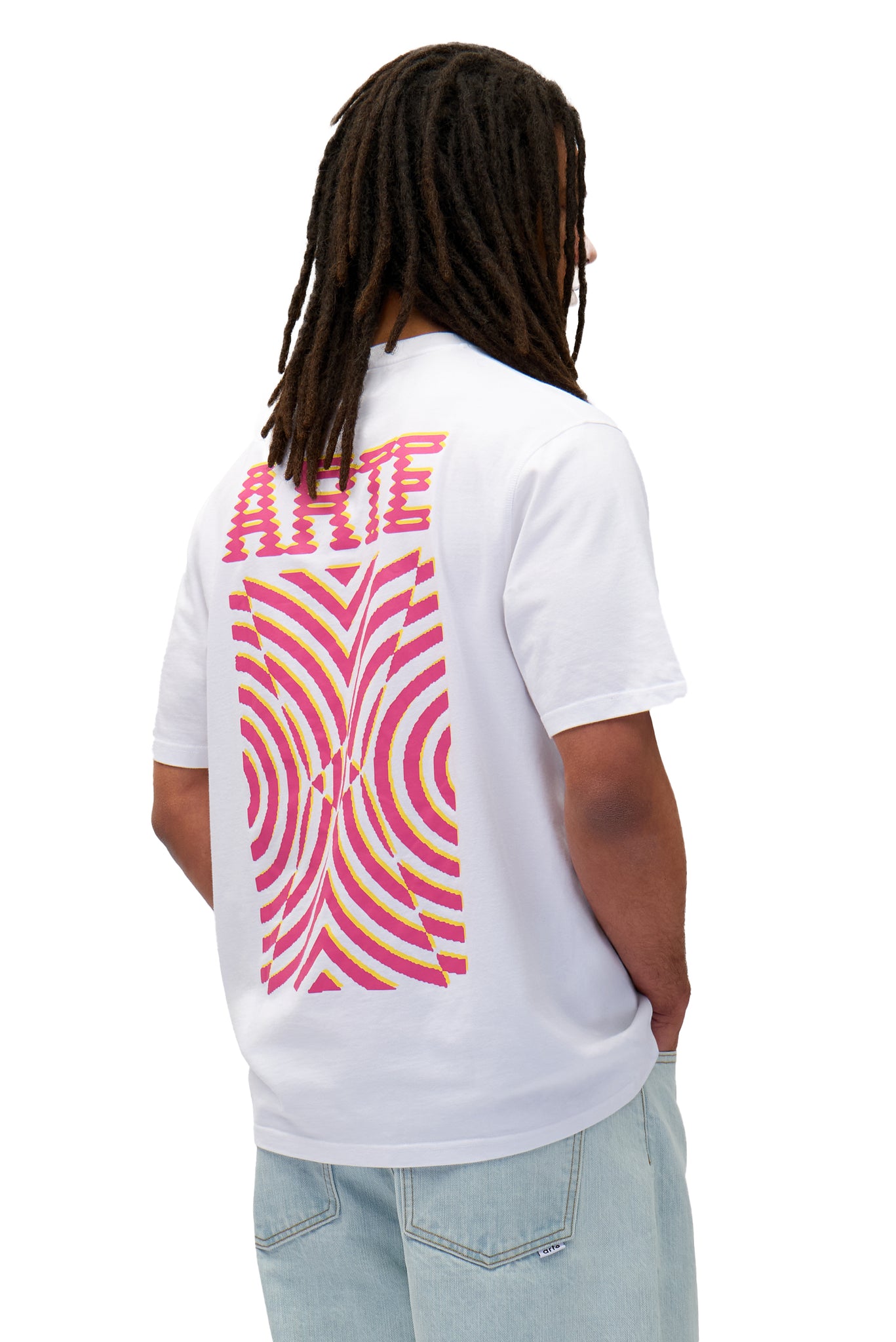 Mural Back Print T-Shirt By Arte Antwerp