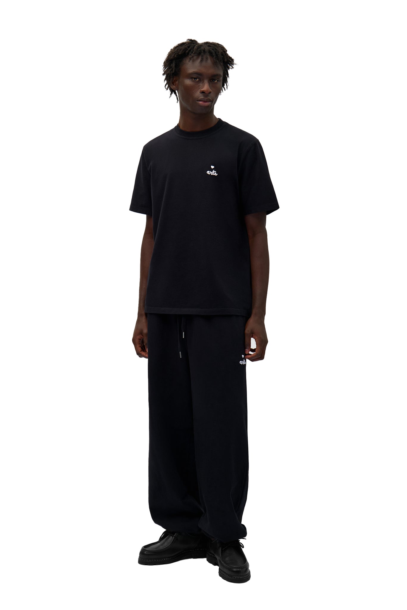 Heart Logo T-Shirt By Arte Antwerp Nera