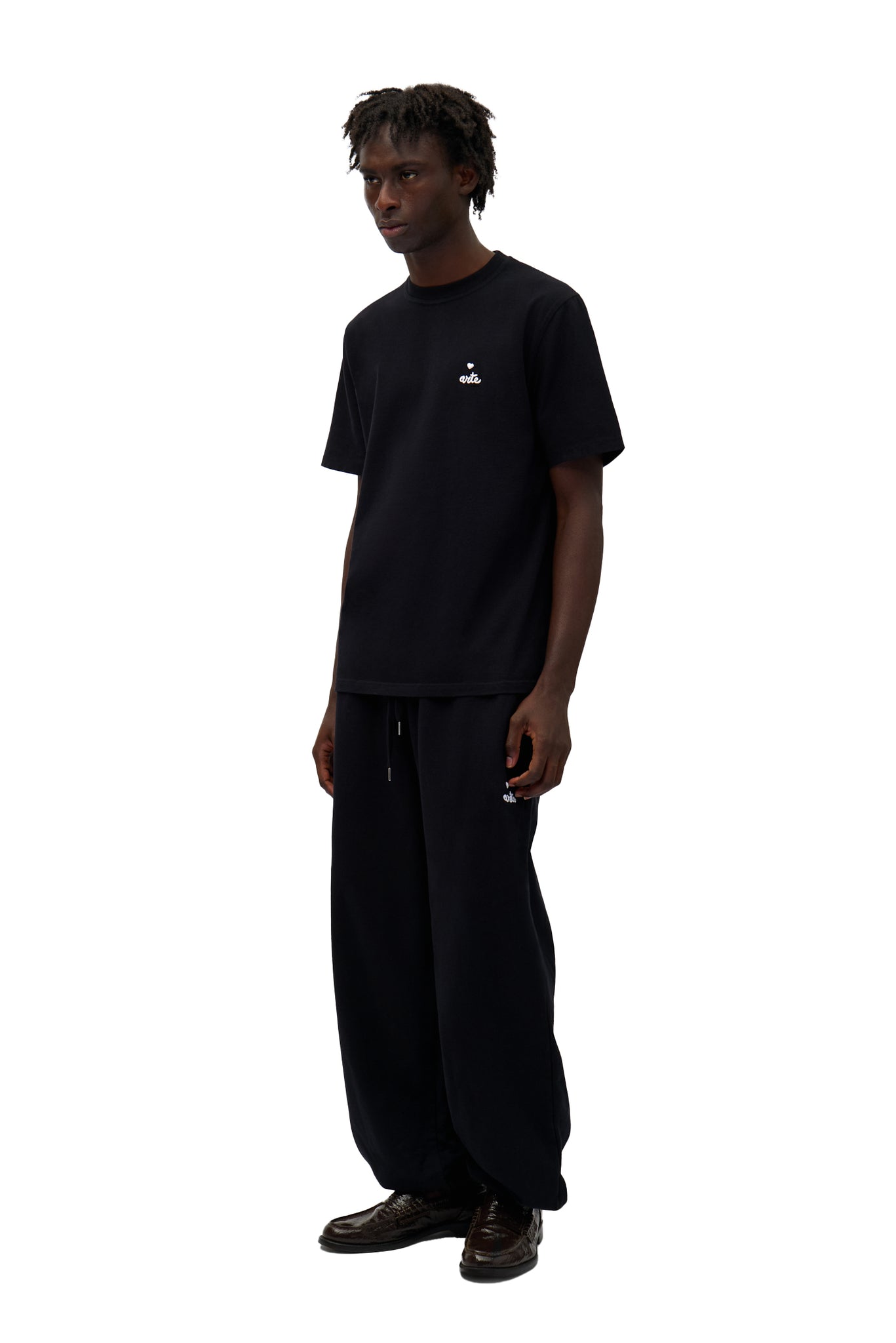 Heart Logo T-Shirt By Arte Antwerp Nera