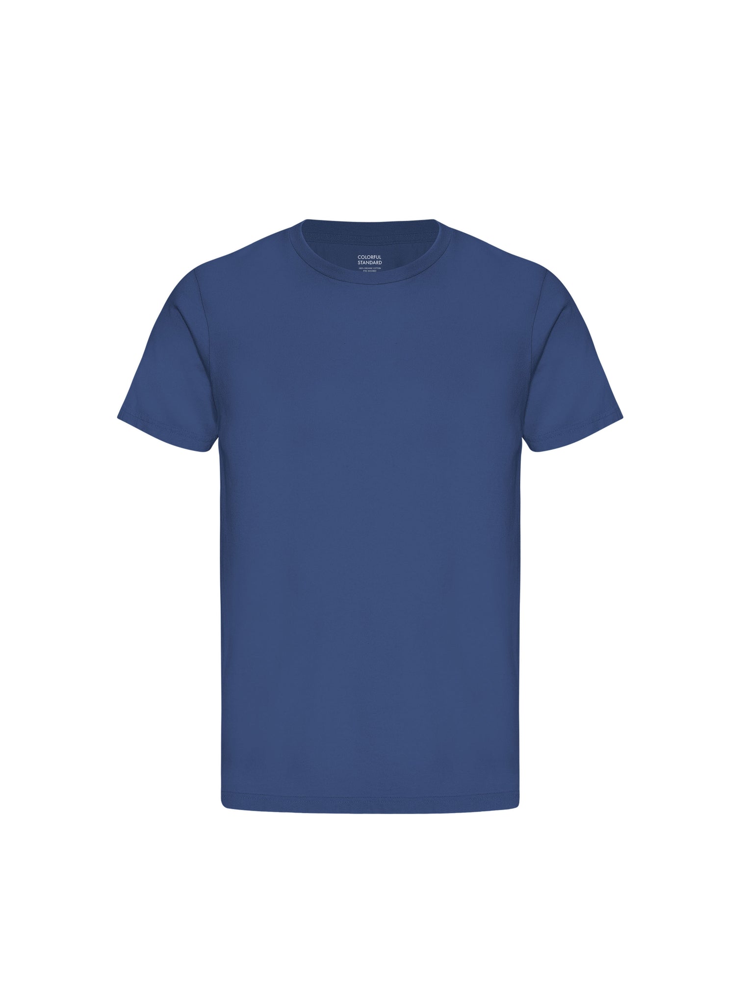 Classic Organic Tee Marine Blue