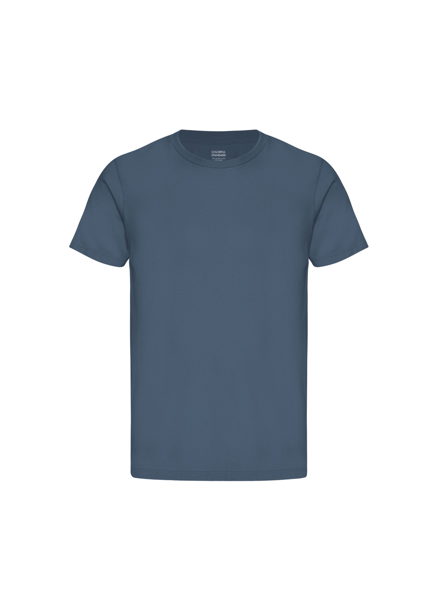 Classic Organic Tee Petrol Blue