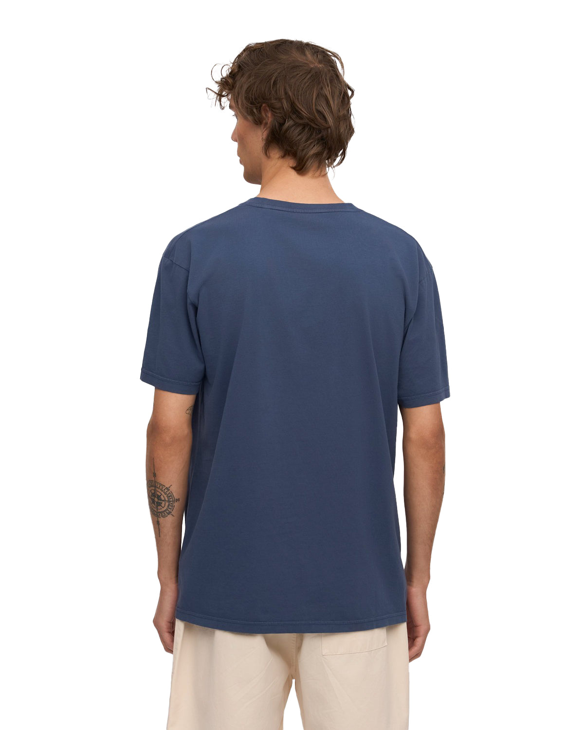 Classic Organic Tee Petrol Blue
